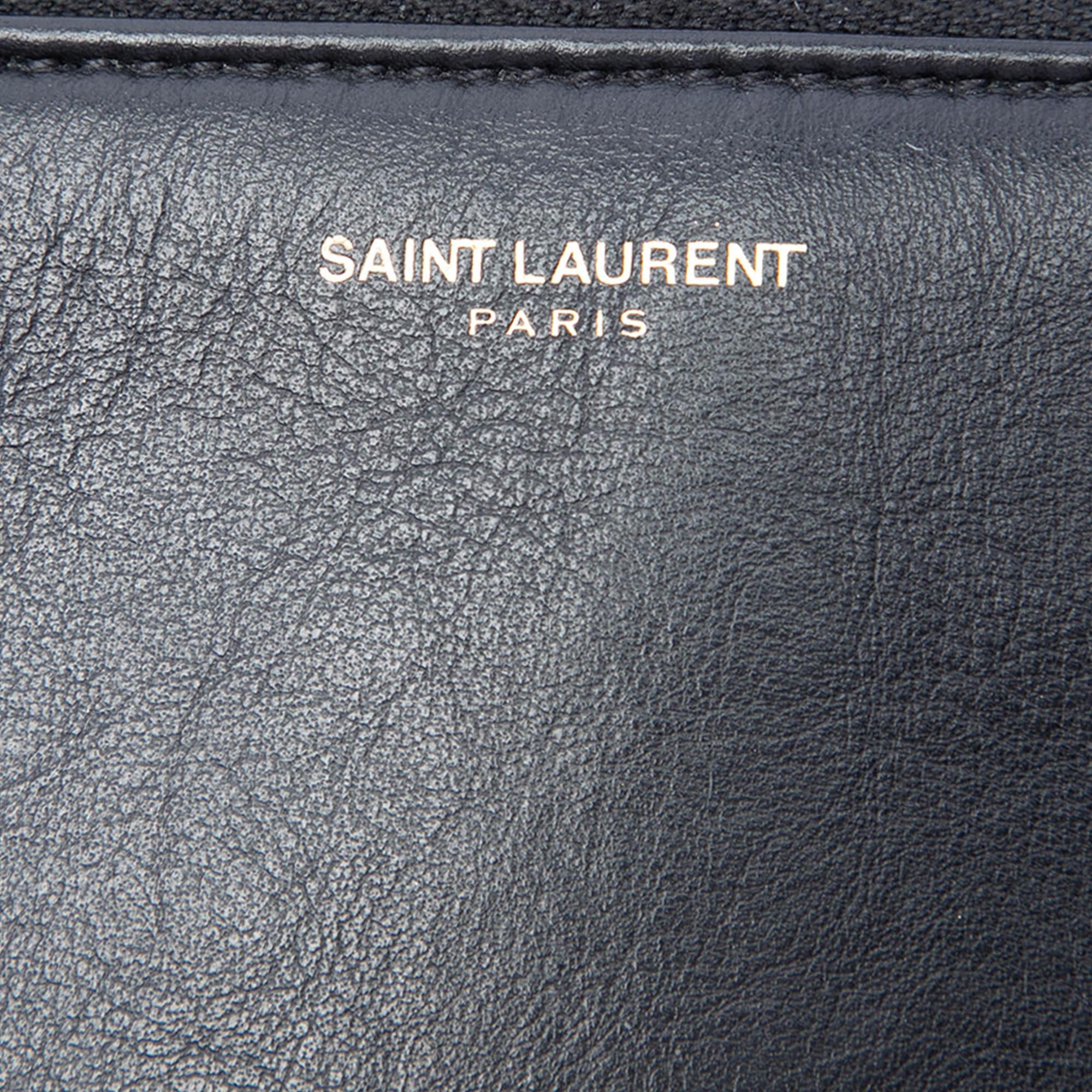 Saint Laurent Teen Calfskin Monogram Crossbody