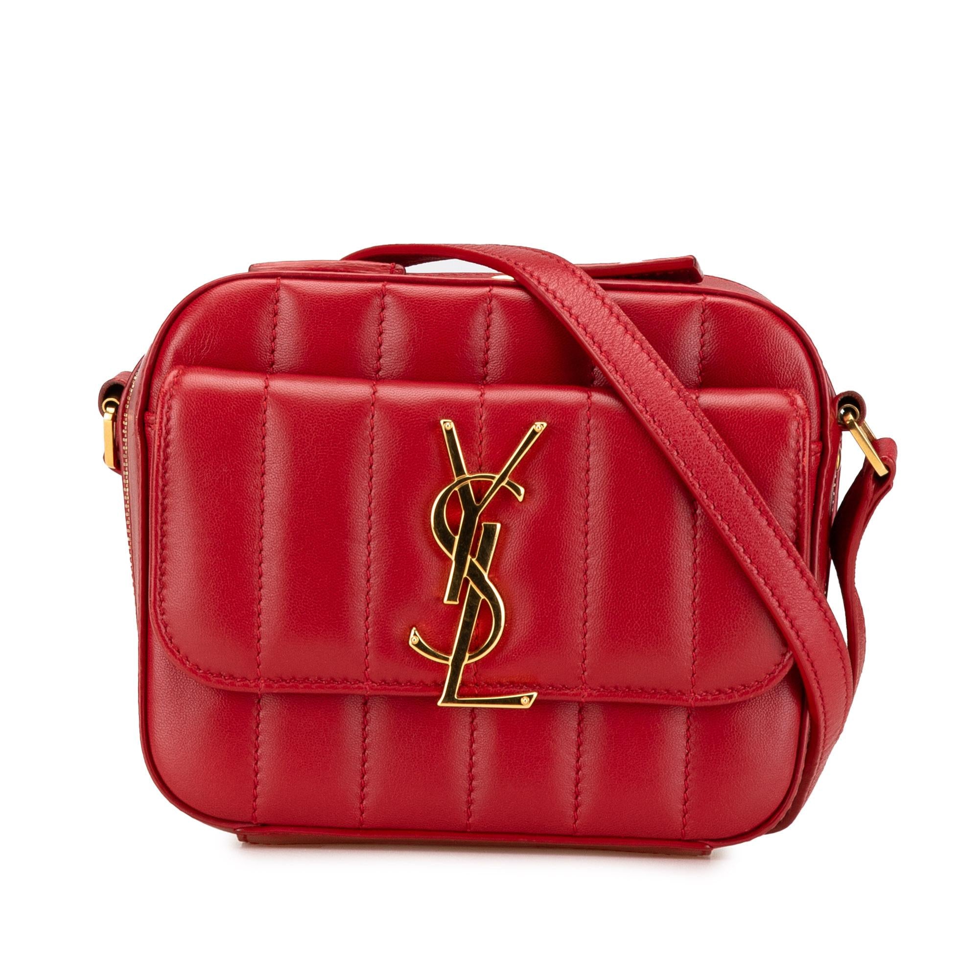 Saint Laurent Toy Lambskin Vicky Crossbody