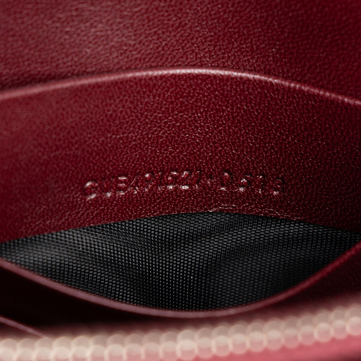 Saint Laurent Velvet Crystal Monogram Kate Tassel Chain Wallet