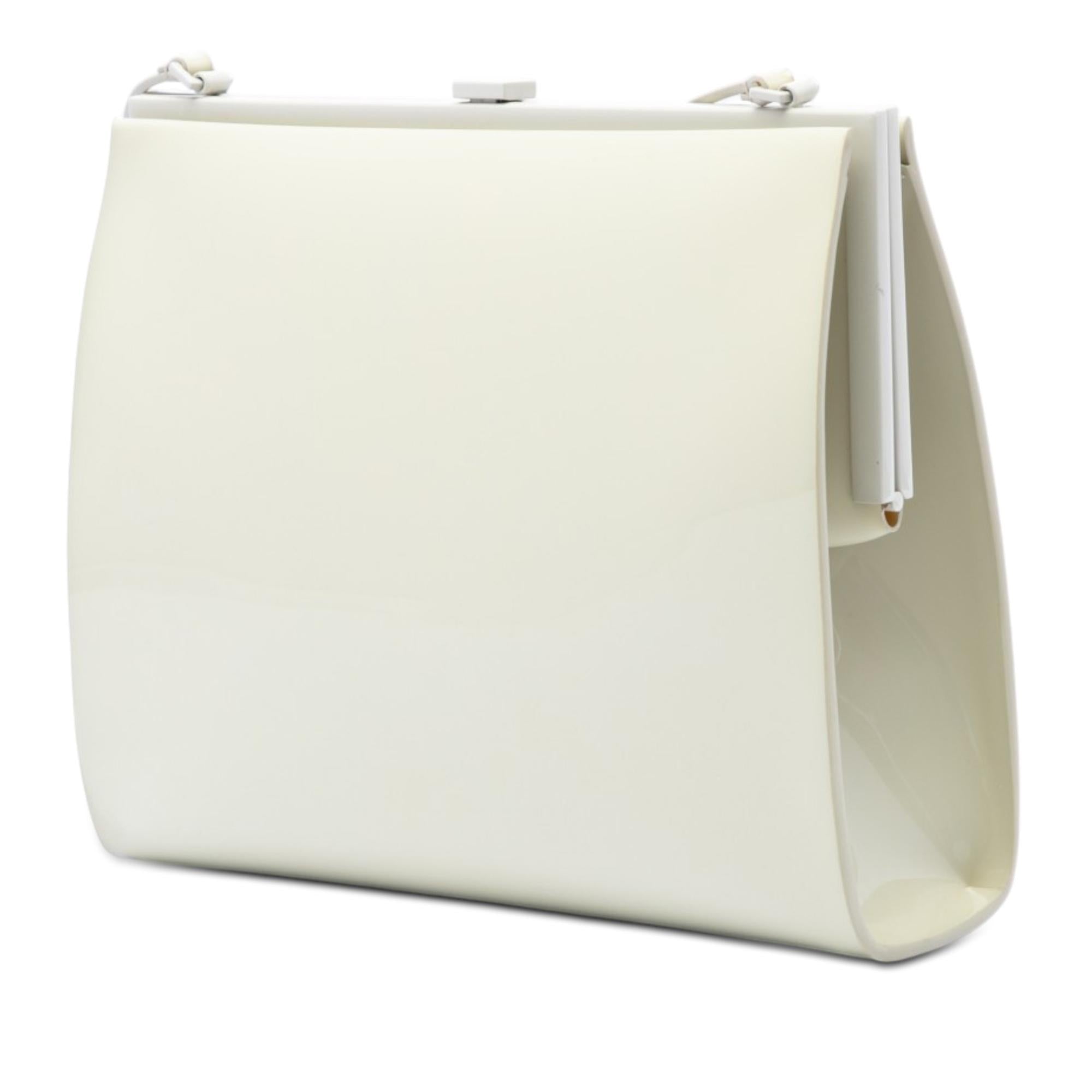 Saint Laurent Vinyl Le Anne Marie Shoulder Bag