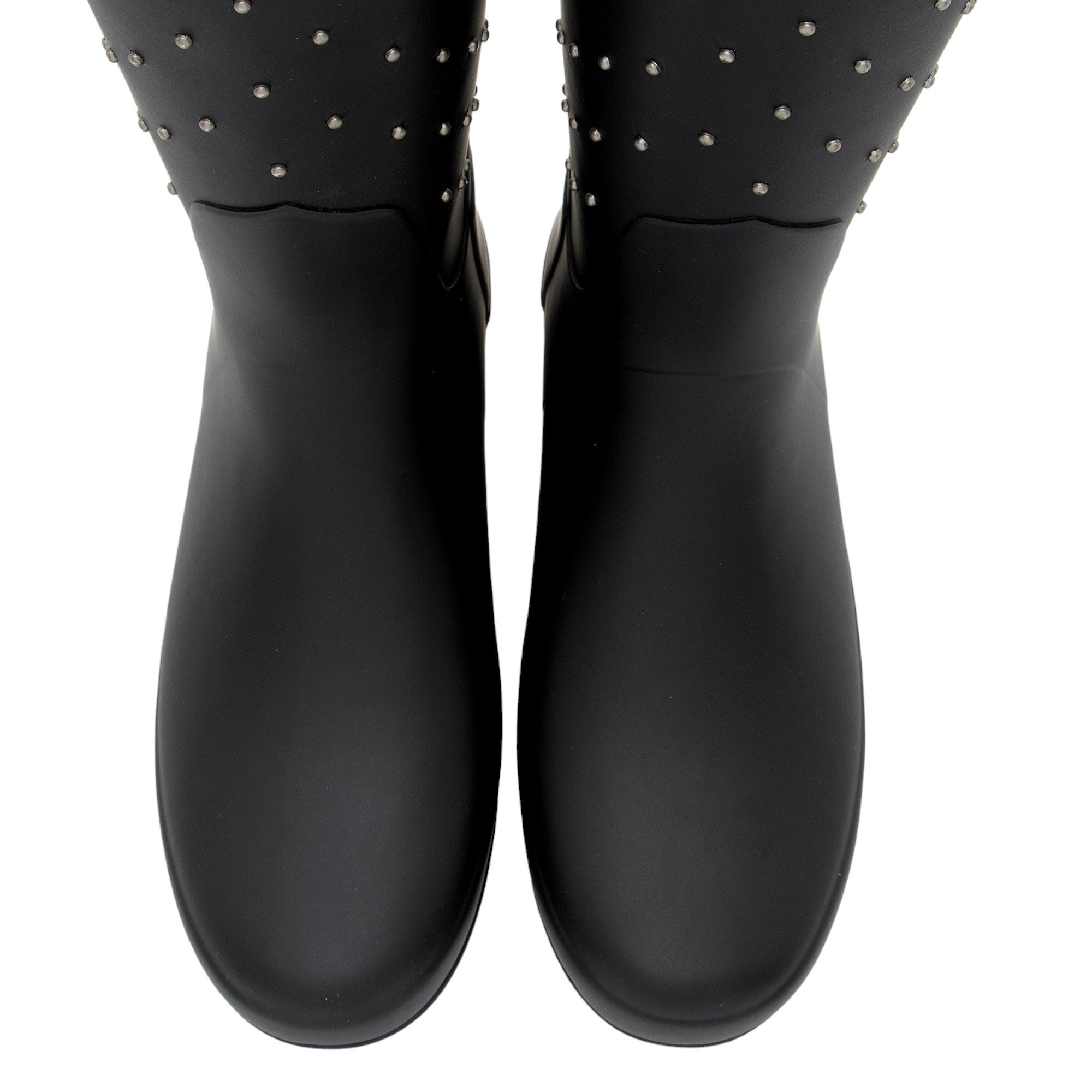 Saint Laurent x Hunter Rubber Studded Rain Boots - Size 6 / 36 (SHF-HBILuP)