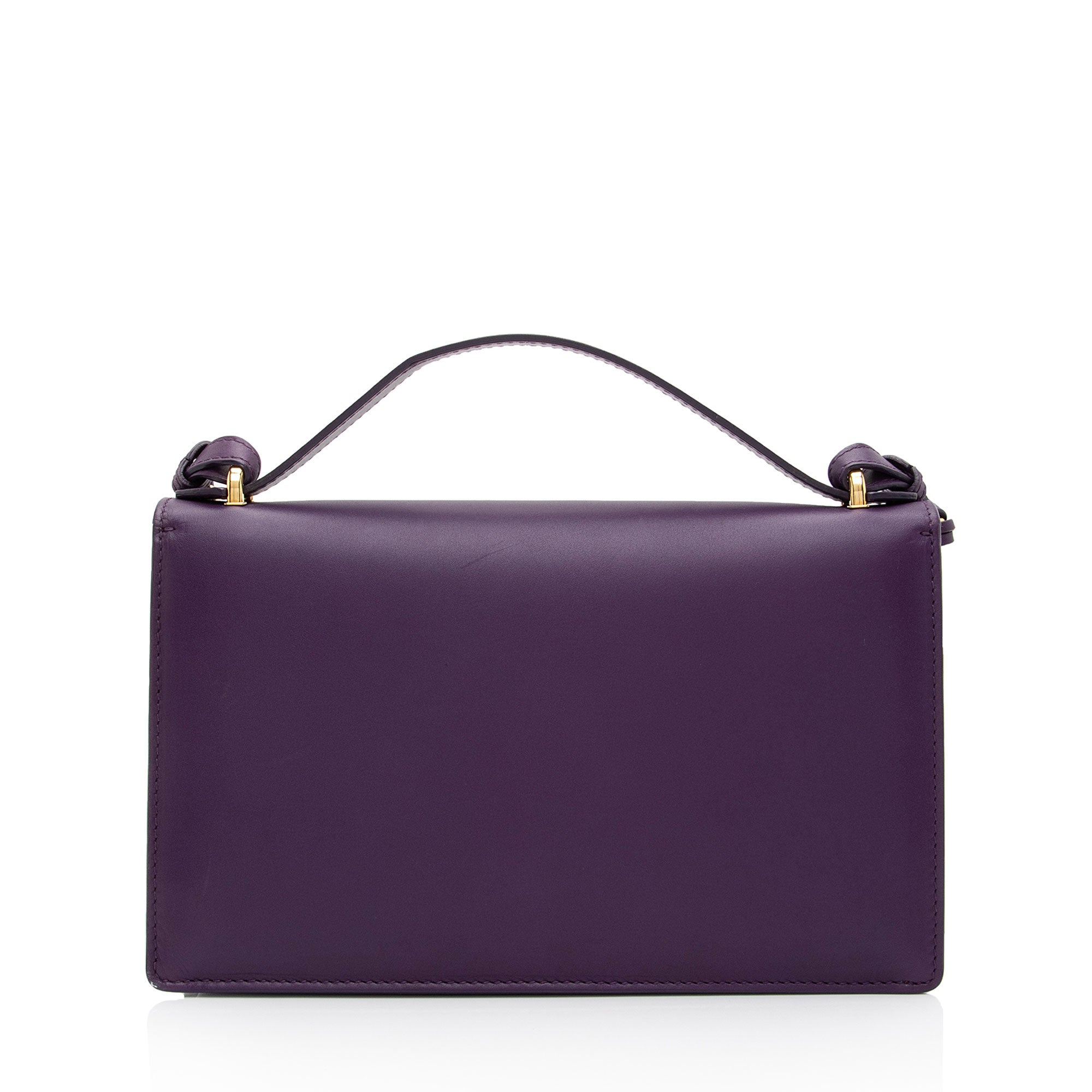 Salvatore Ferragamo Calfskin Aileen Shoulder Bag (SHF-DDDtxg)