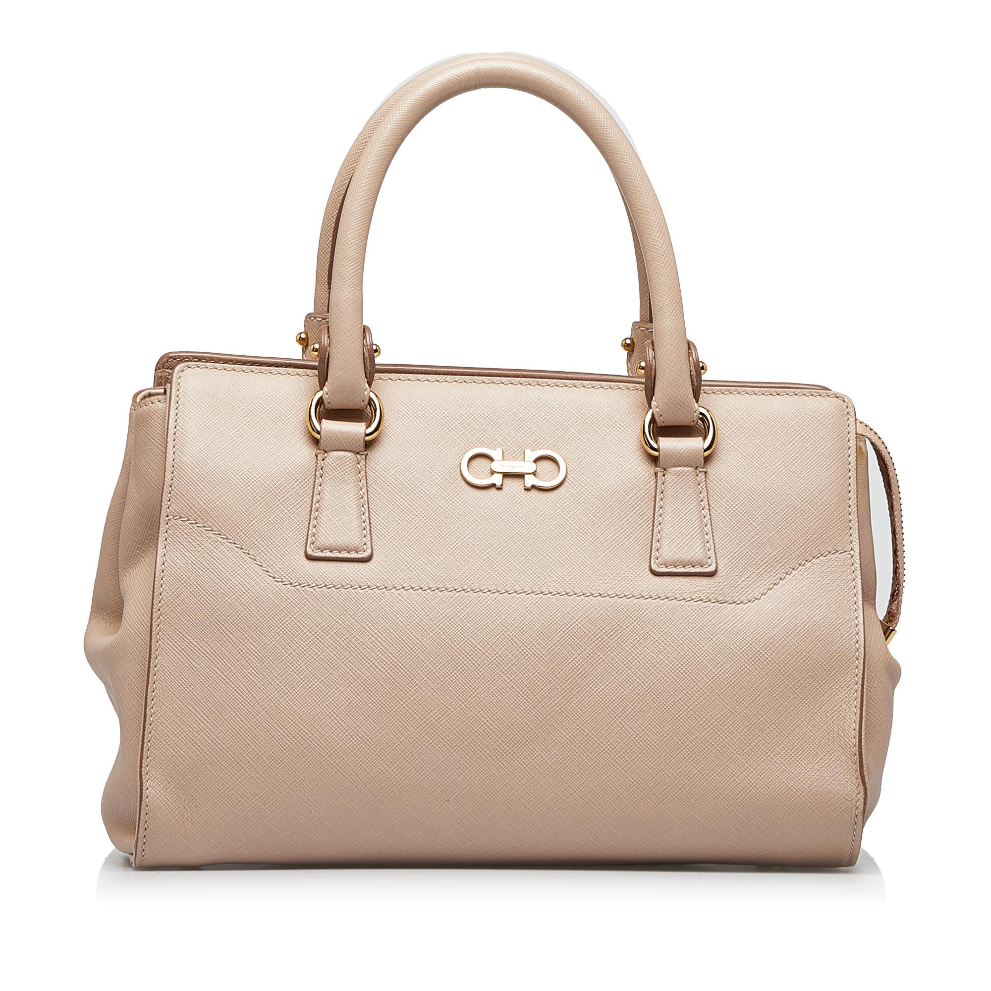 Salvatore Ferragamo Gancini Satchel (SHG-3HPfQP)