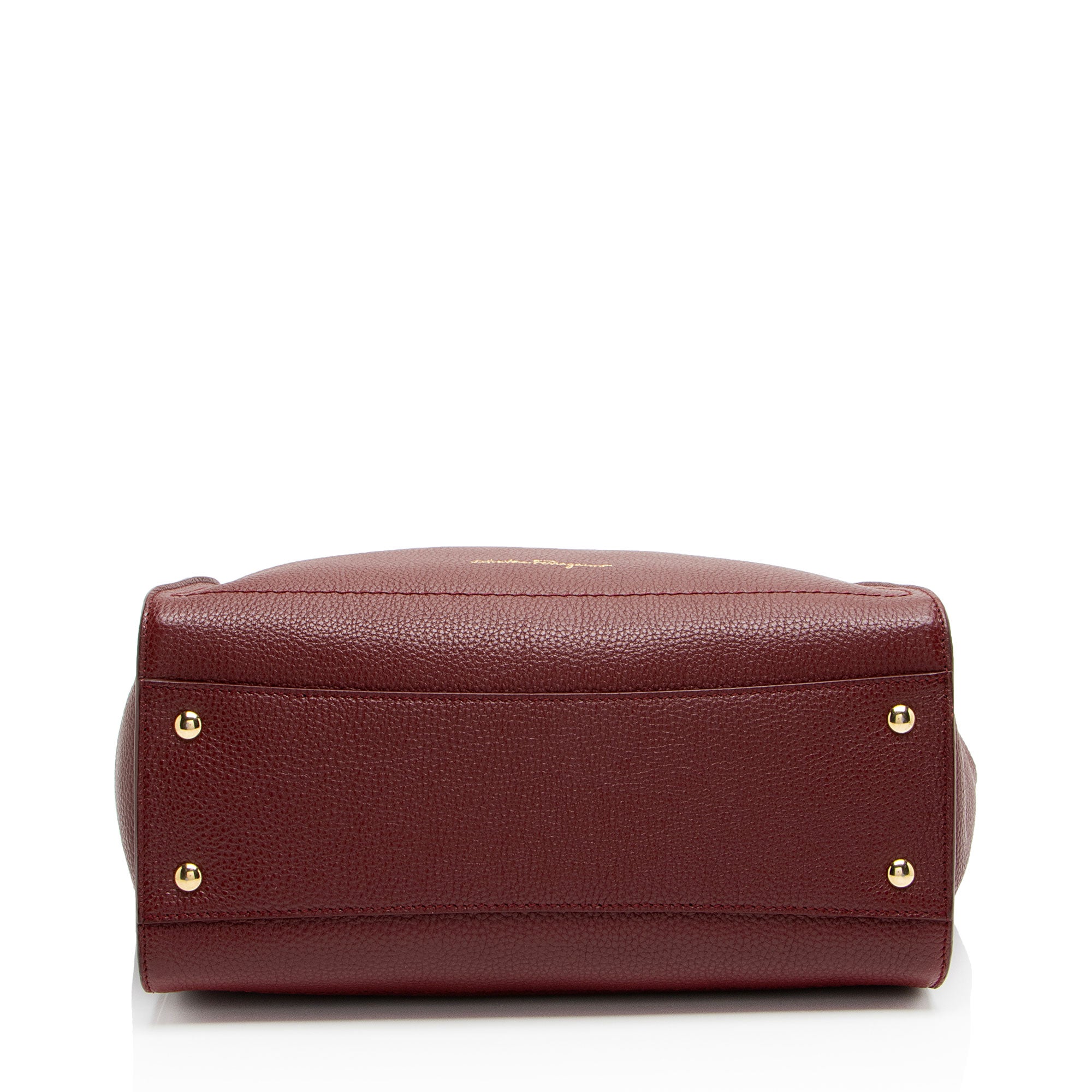 Salvatore Ferragamo Leather Amy Medium Tote