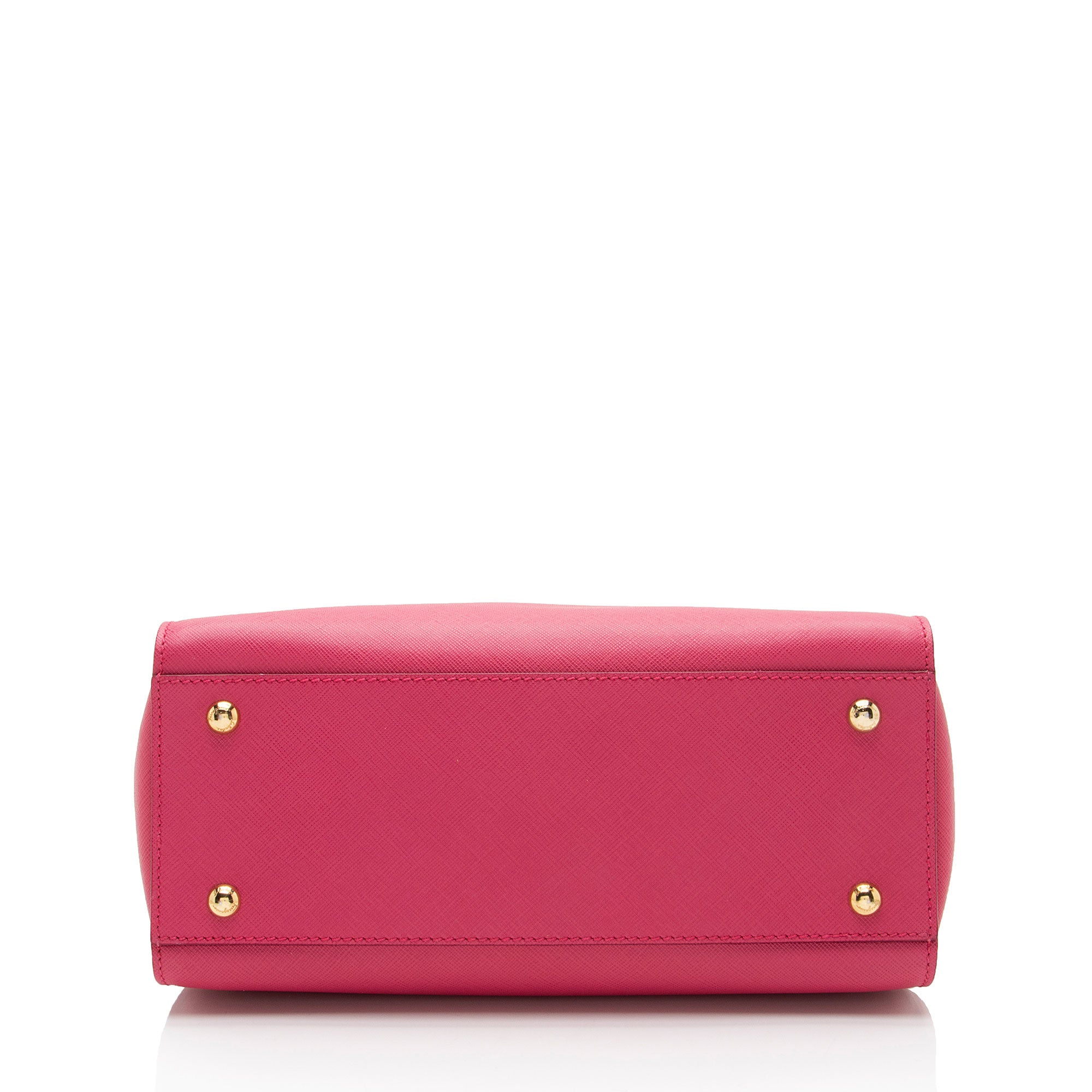 Salvatore Ferragamo Leather Double Gancio Small Tote
