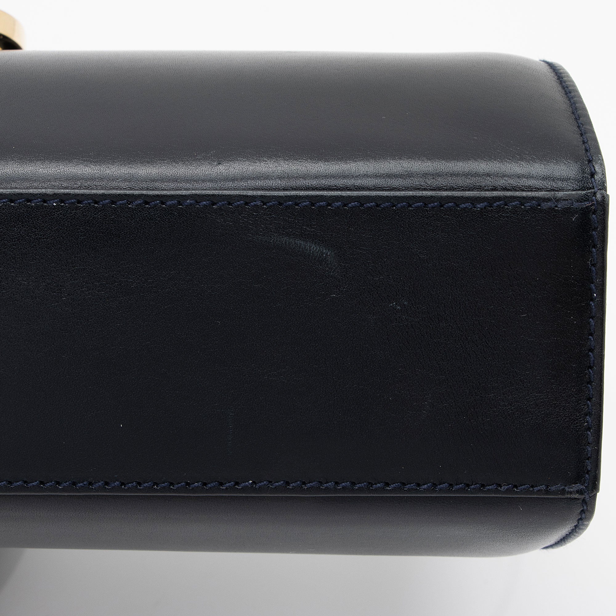 Salvatore Ferragamo Leather Gancini Convertible Small Top Handle Satchel (SHF-ClhLML)