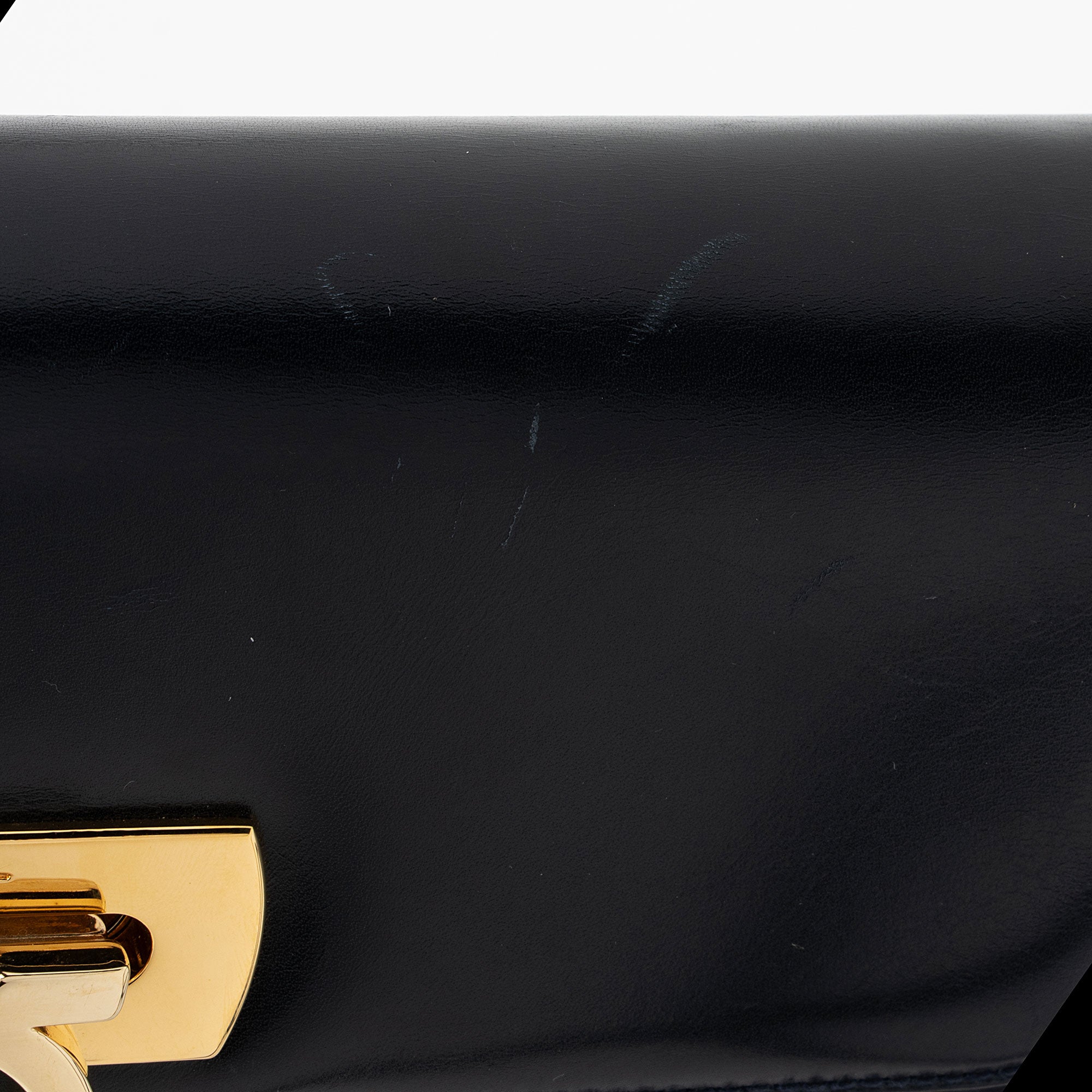 Salvatore Ferragamo Leather Gancini Convertible Small Top Handle Satchel (SHF-ClhLML)