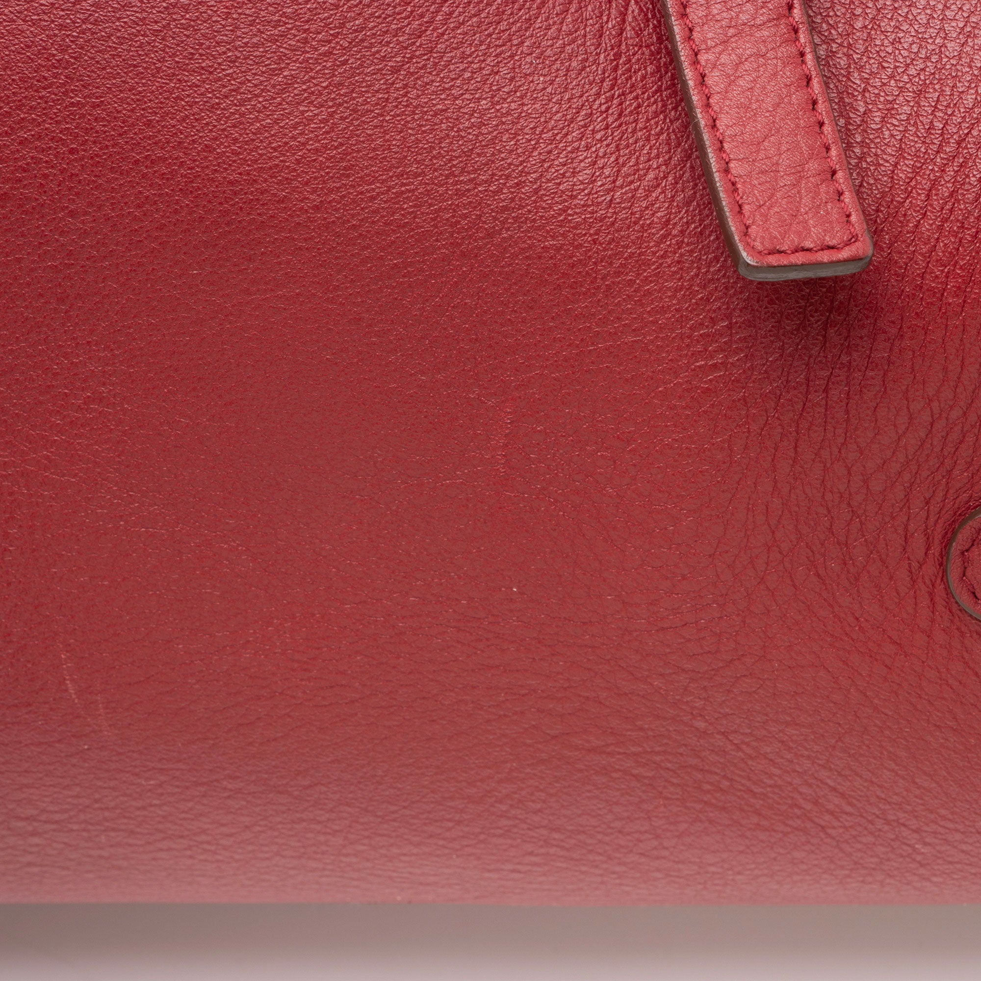 Salvatore Ferragamo Leather Gancini Marisa Satchel