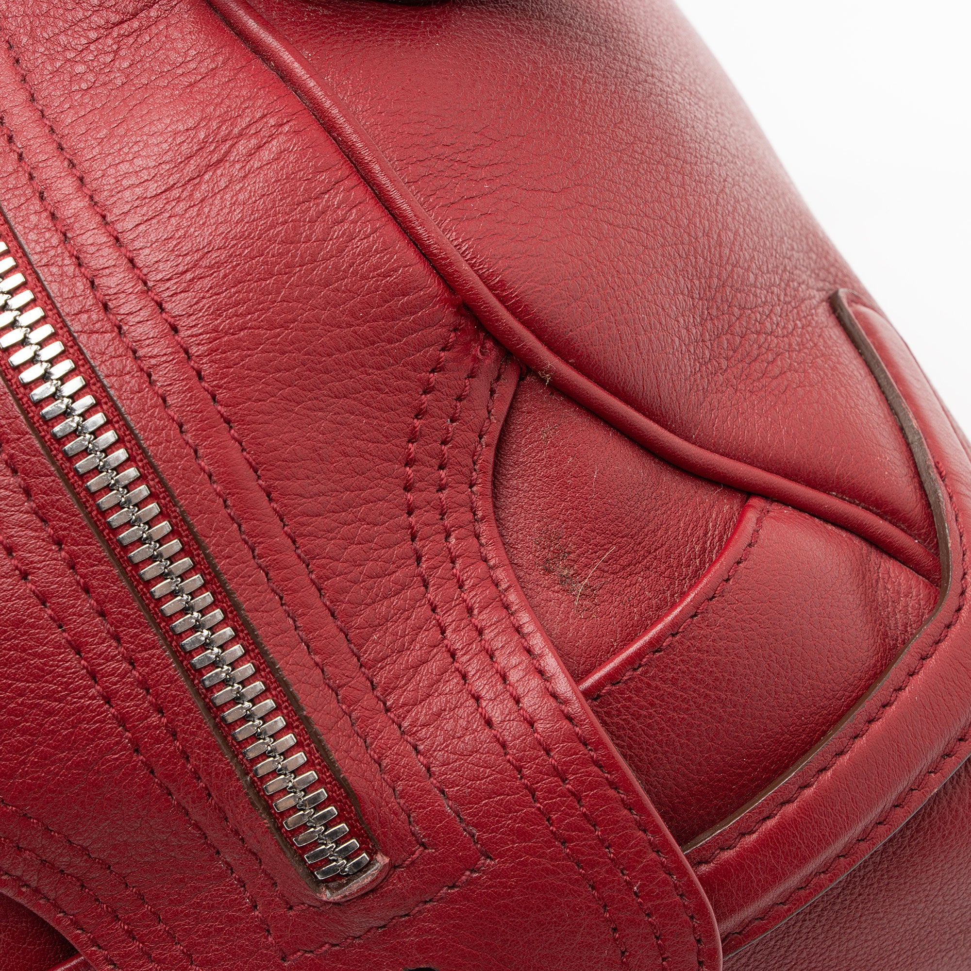 Salvatore Ferragamo Leather Gancini Marisa Satchel