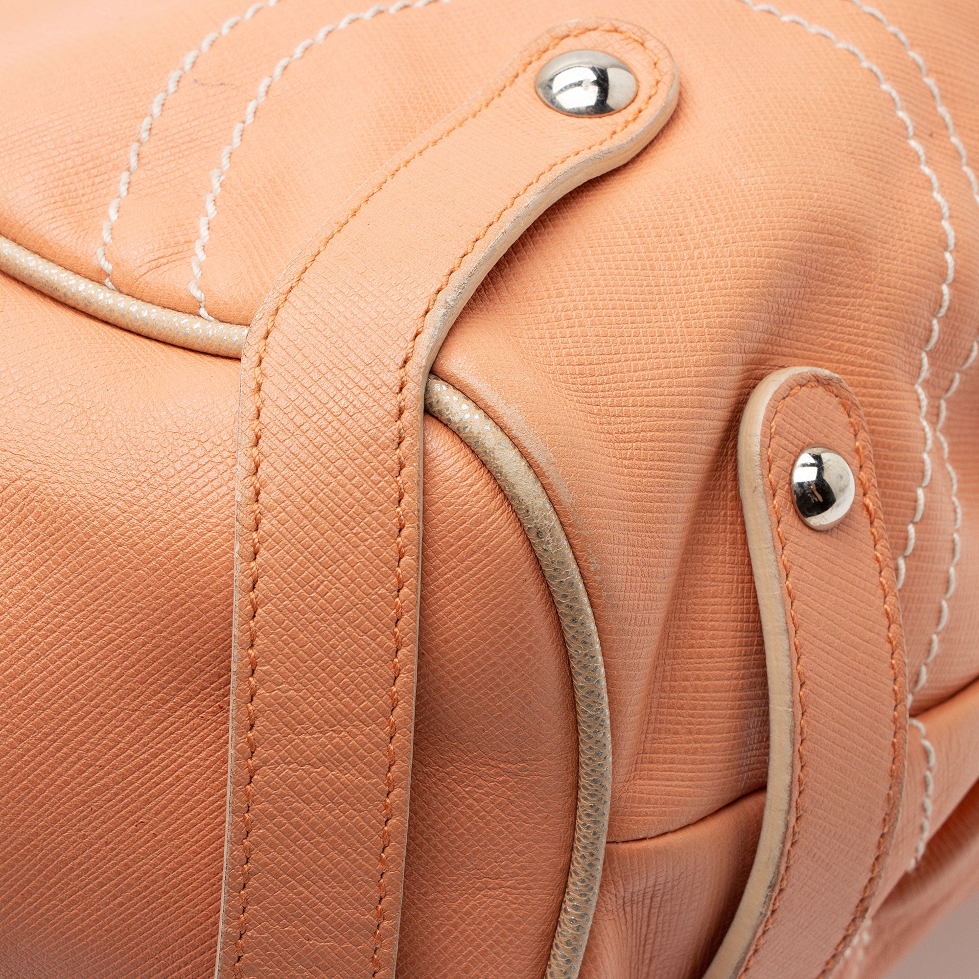 Salvatore Ferragamo Leather Gancio Buckle Hobo