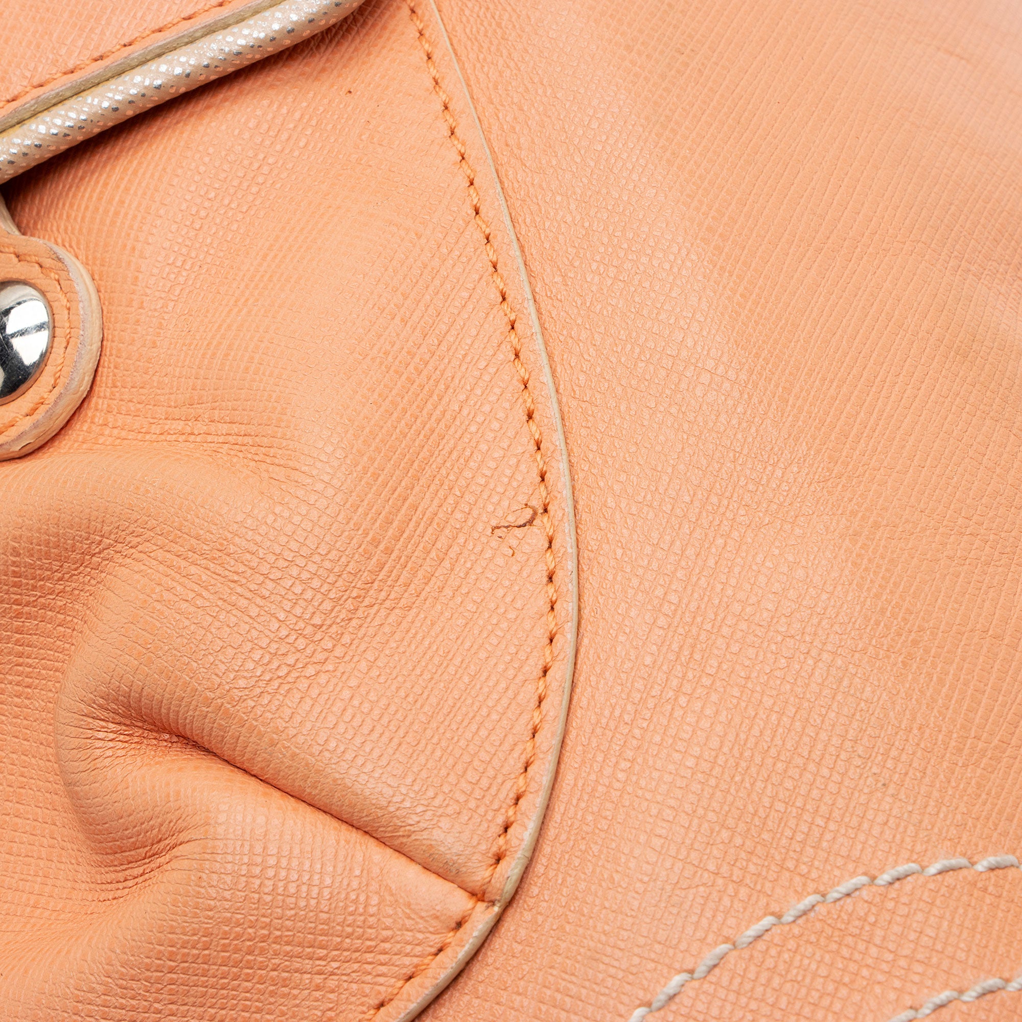 Salvatore Ferragamo Leather Gancio Buckle Hobo