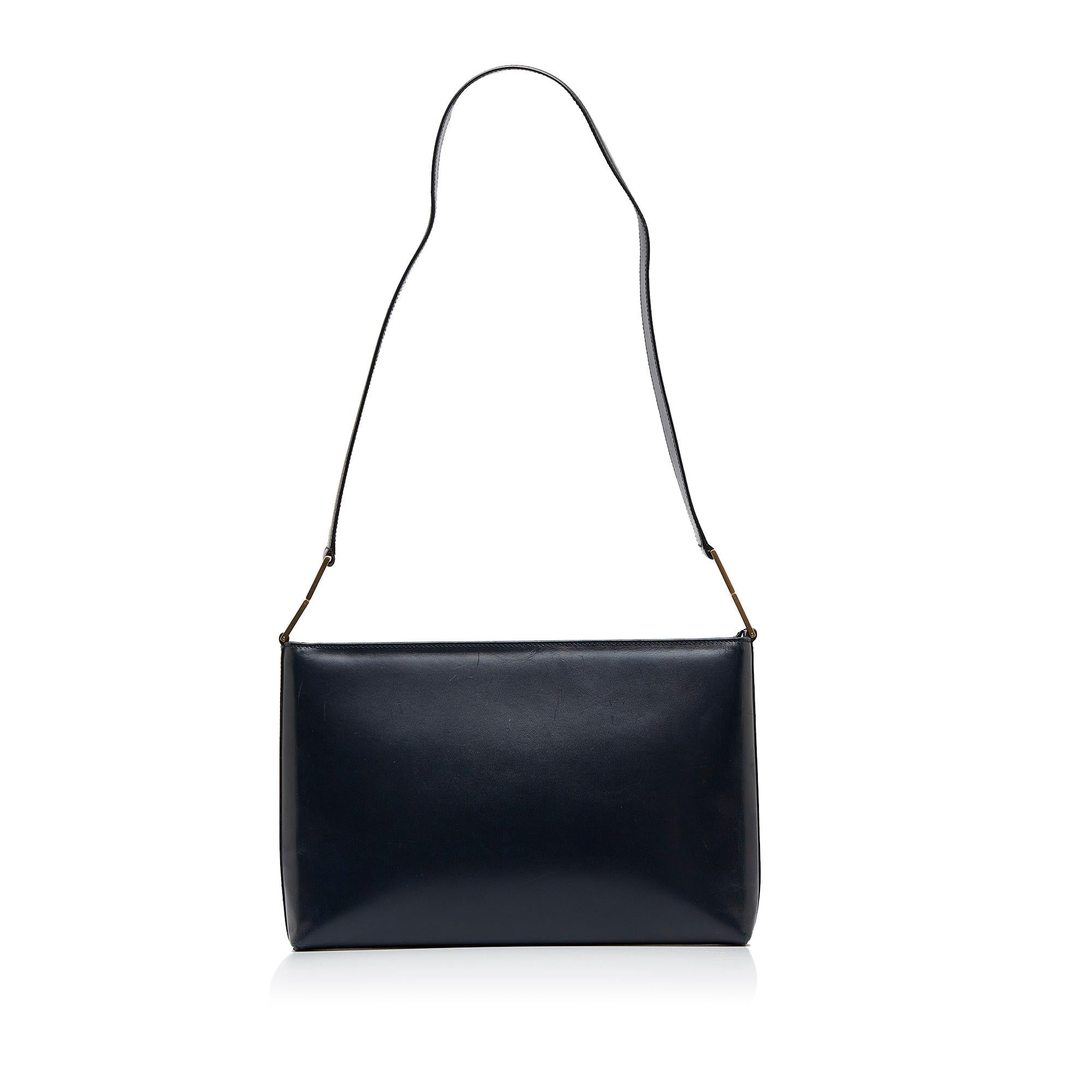 Salvatore Ferragamo Leather Shoulder Bag (SHG-nK1lGq)