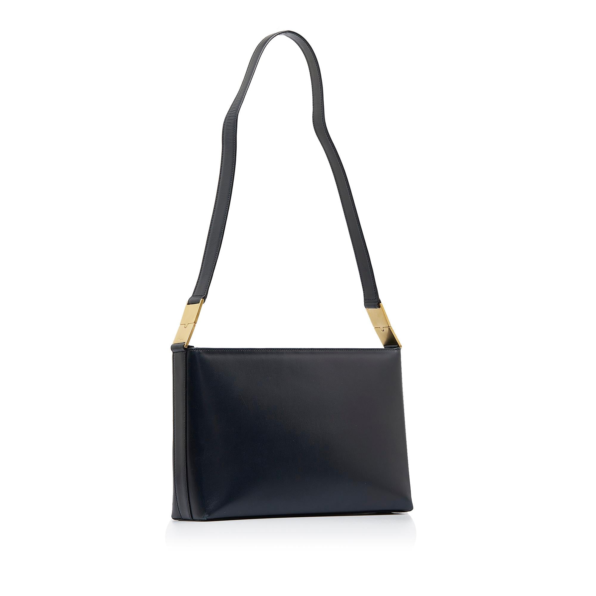 Salvatore Ferragamo Leather Shoulder Bag (SHG-nK1lGq)