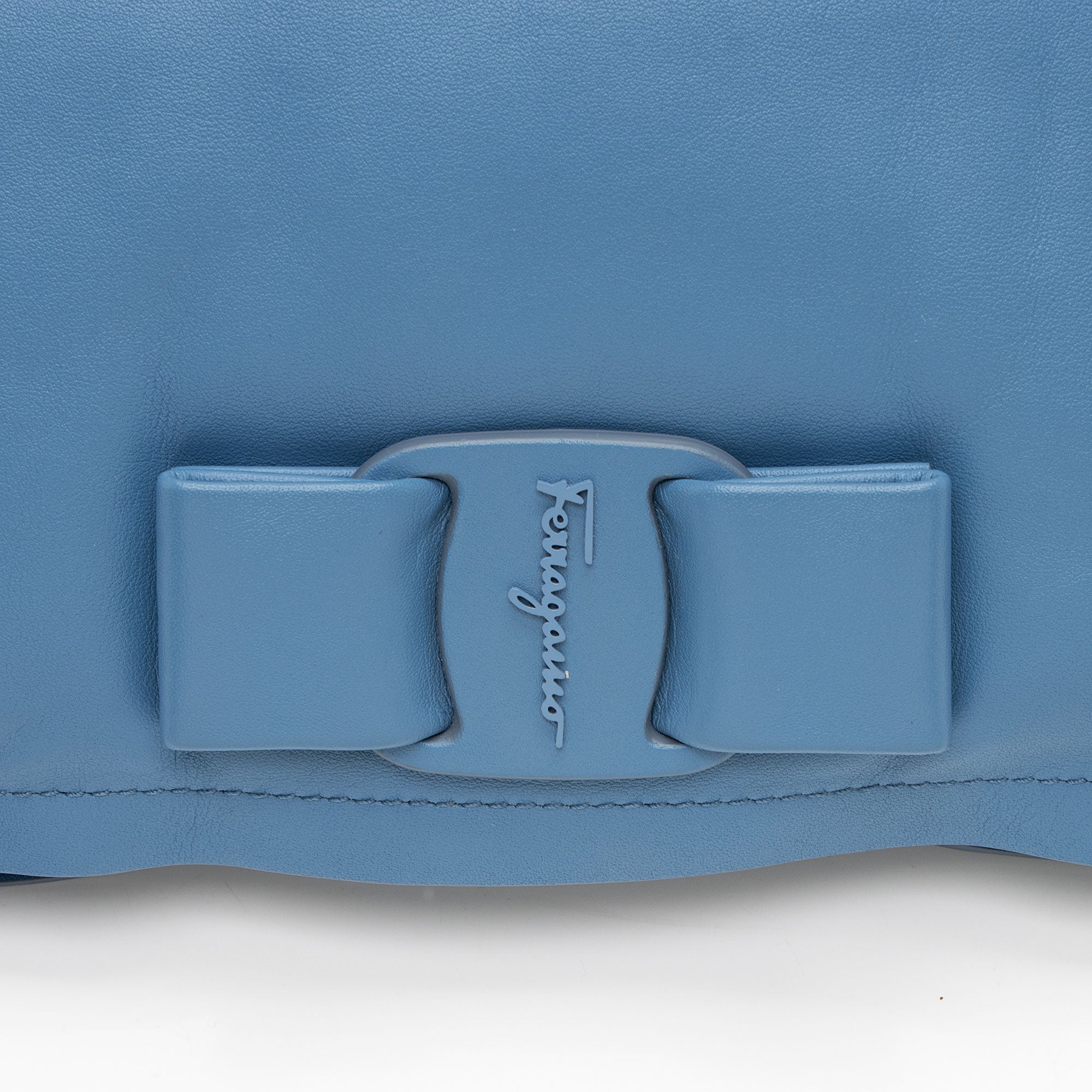 Ferragamo Leather Viva Bow Mini Bag