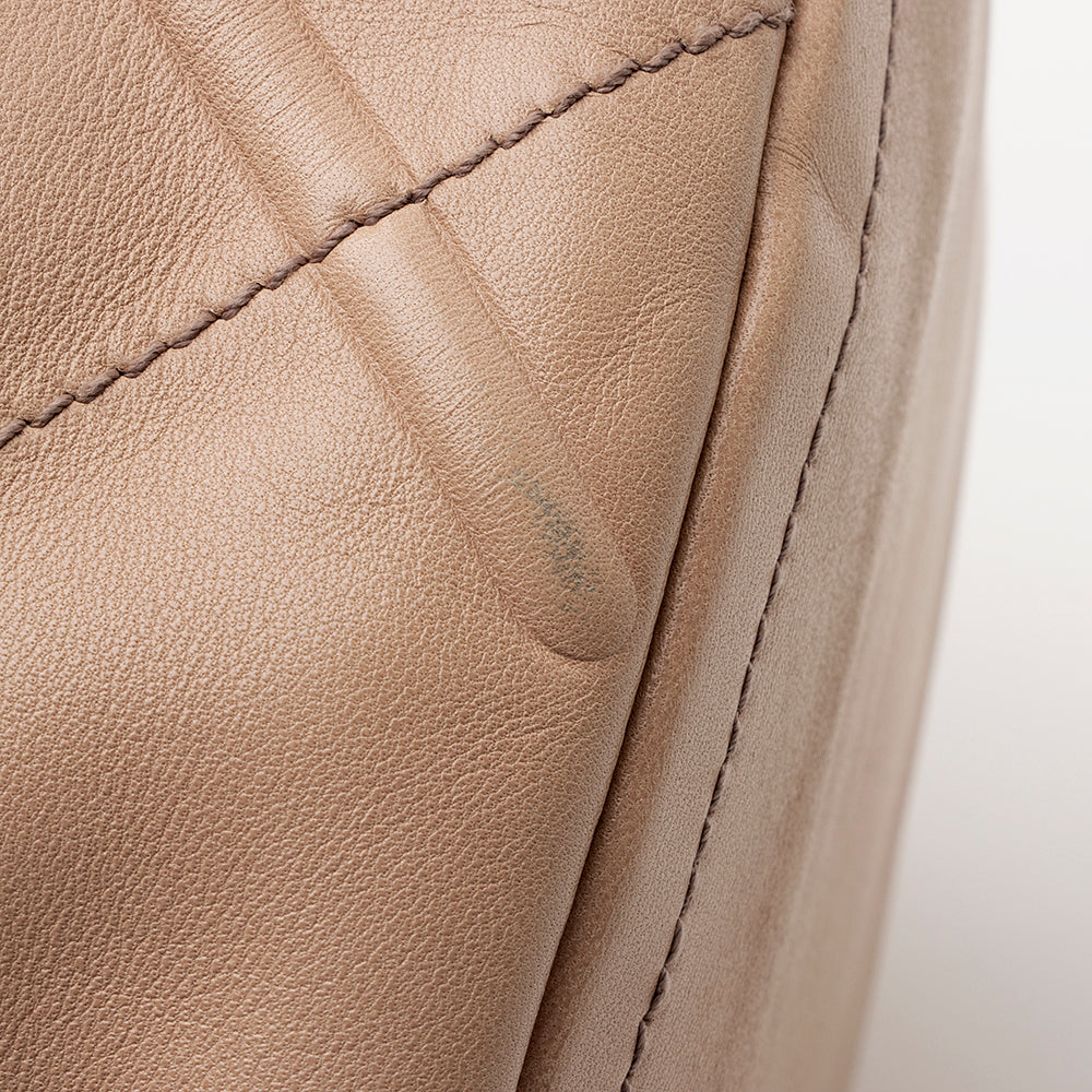 Salvatore Ferragamo Quilted Calfskin Bucket Bag (SHF-22030)