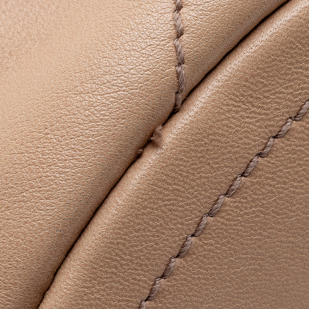 Salvatore Ferragamo Quilted Calfskin Bucket Bag (SHF-22030)