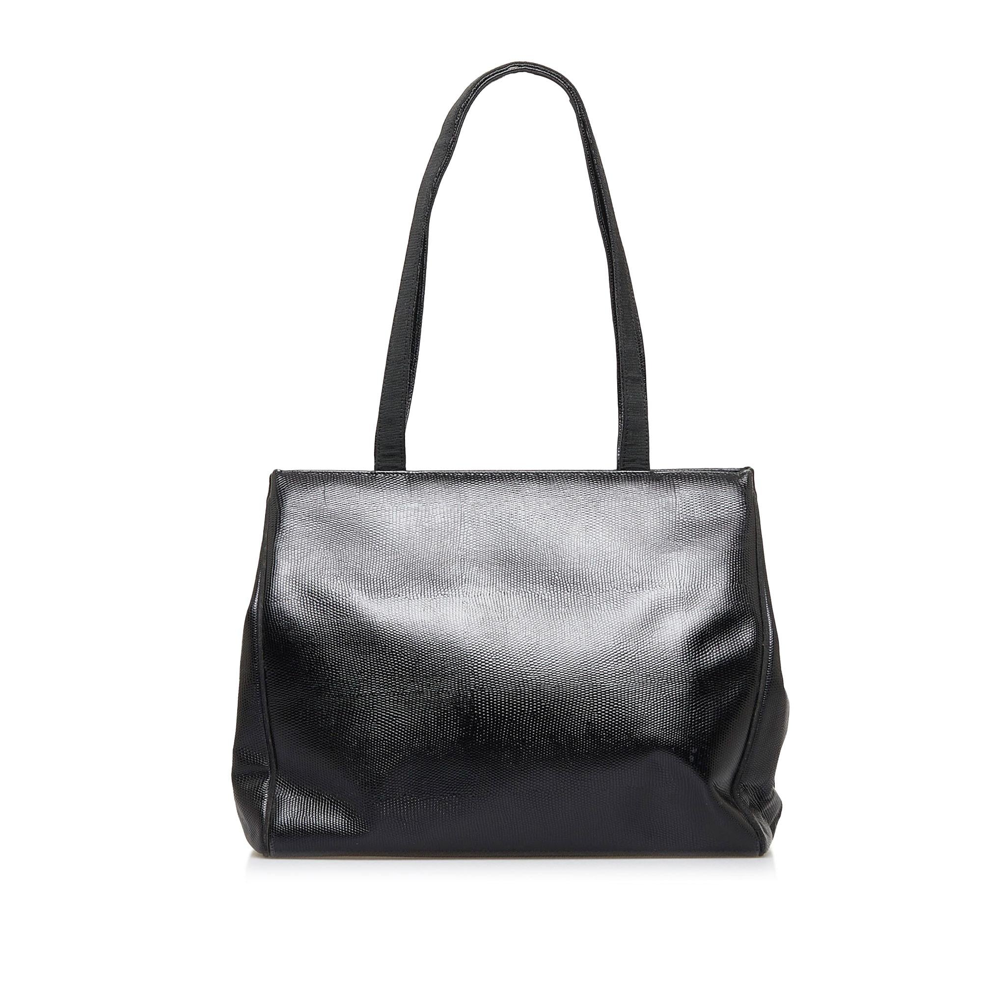 Salvatore Ferragamo Vara Embossed Tote (SHG-RKSuQV)