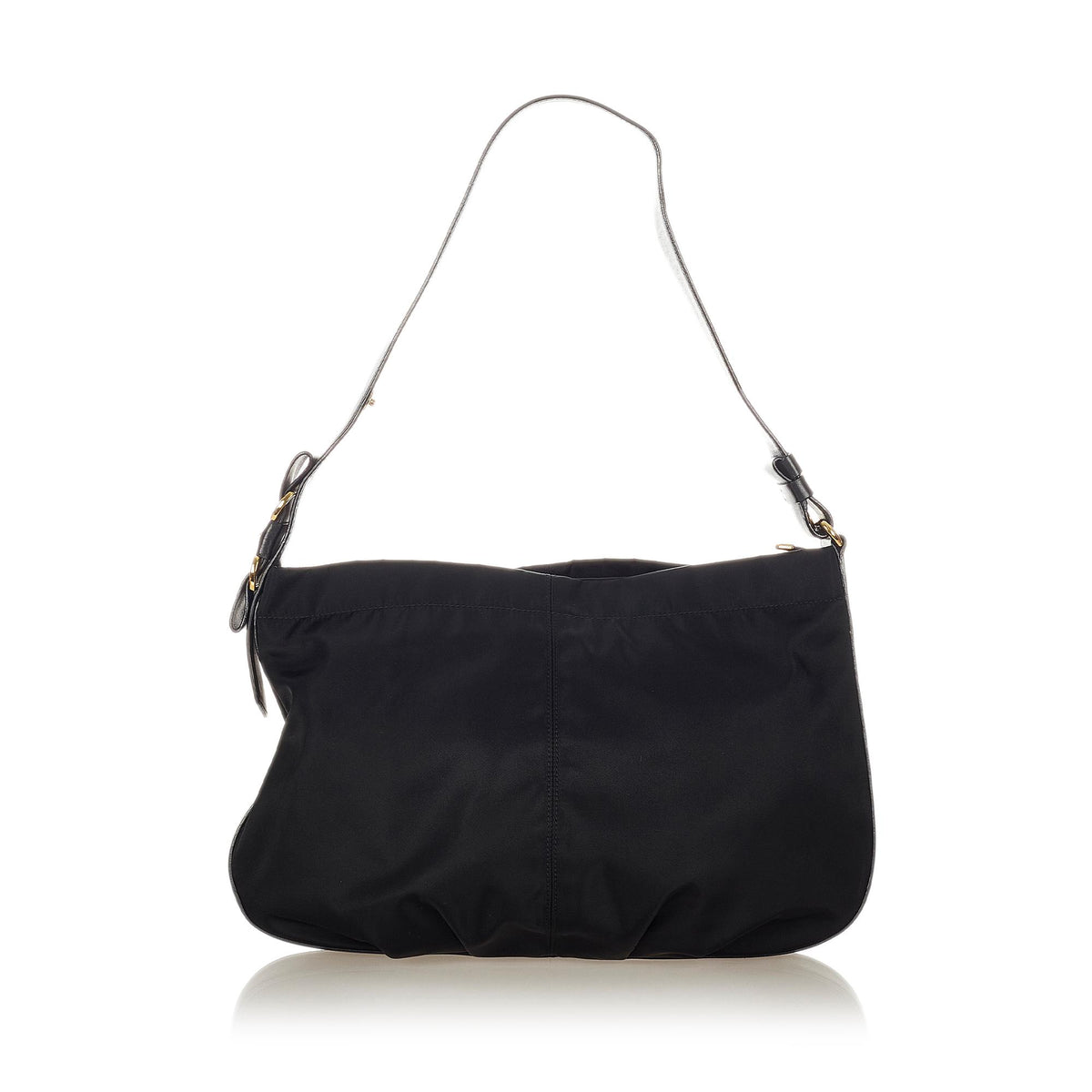 Salvatore Ferragamo Vara Nylon Shoulder Bag (SHG-37241)