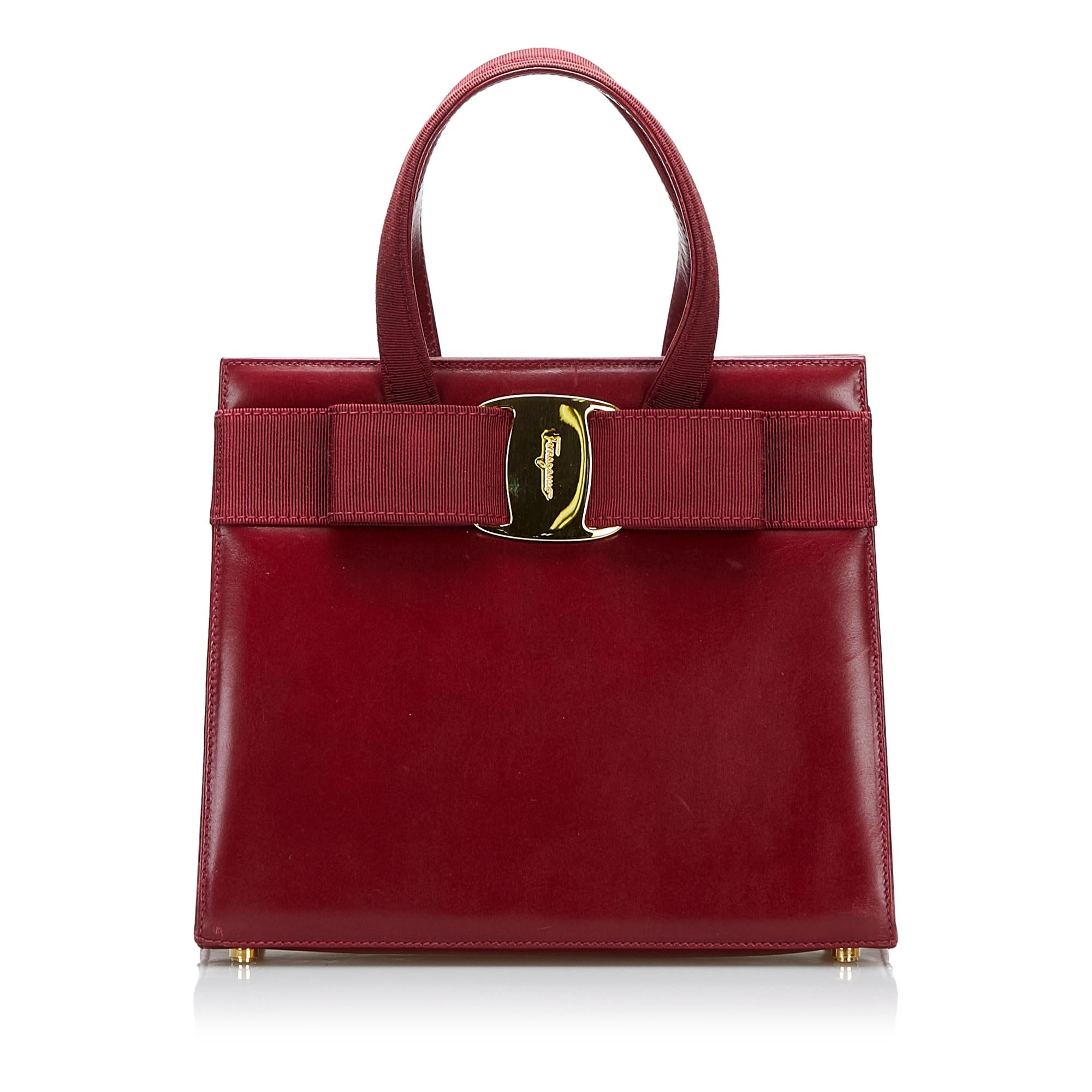 Salvatore Ferragamo Vara Satchel (SHG-WNhcqF)