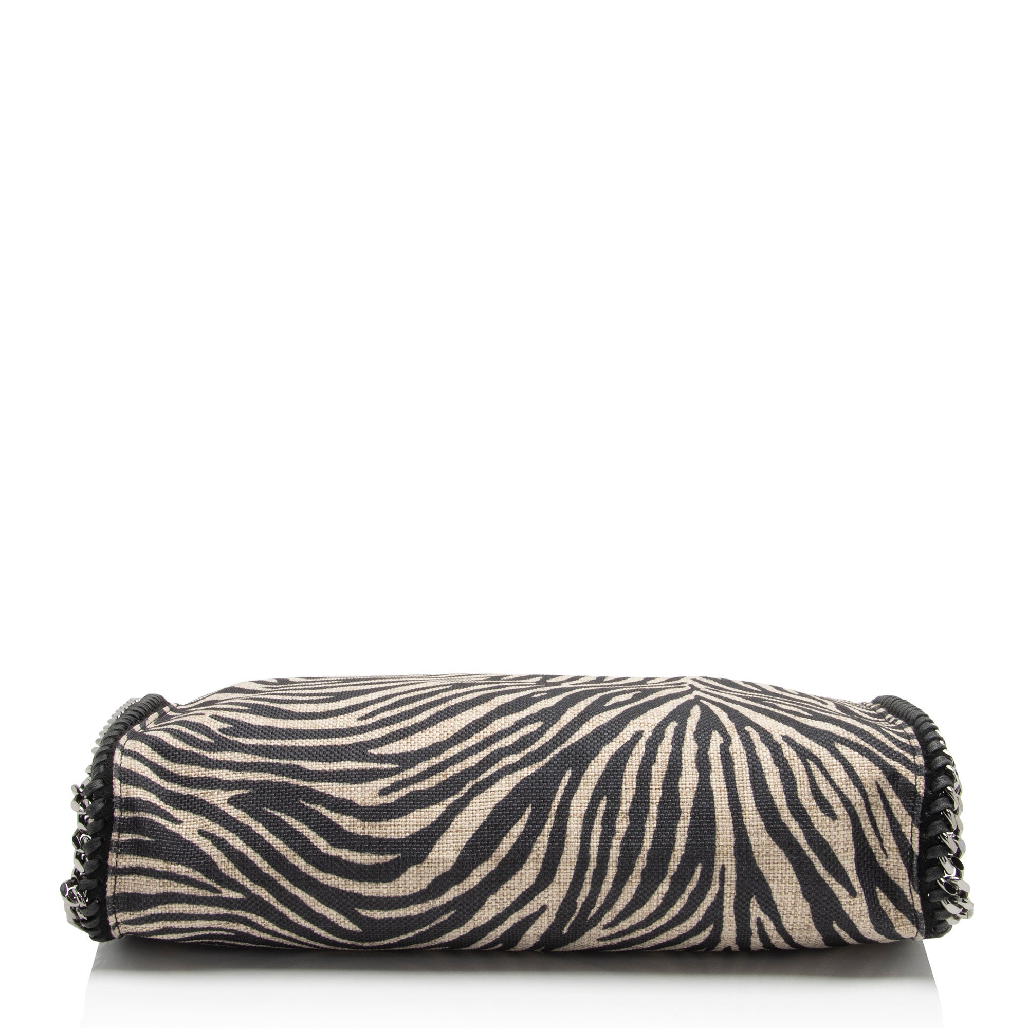 Stella McCartney Zebra Print Canvas Falabella Tote (SHF-IamA4D)