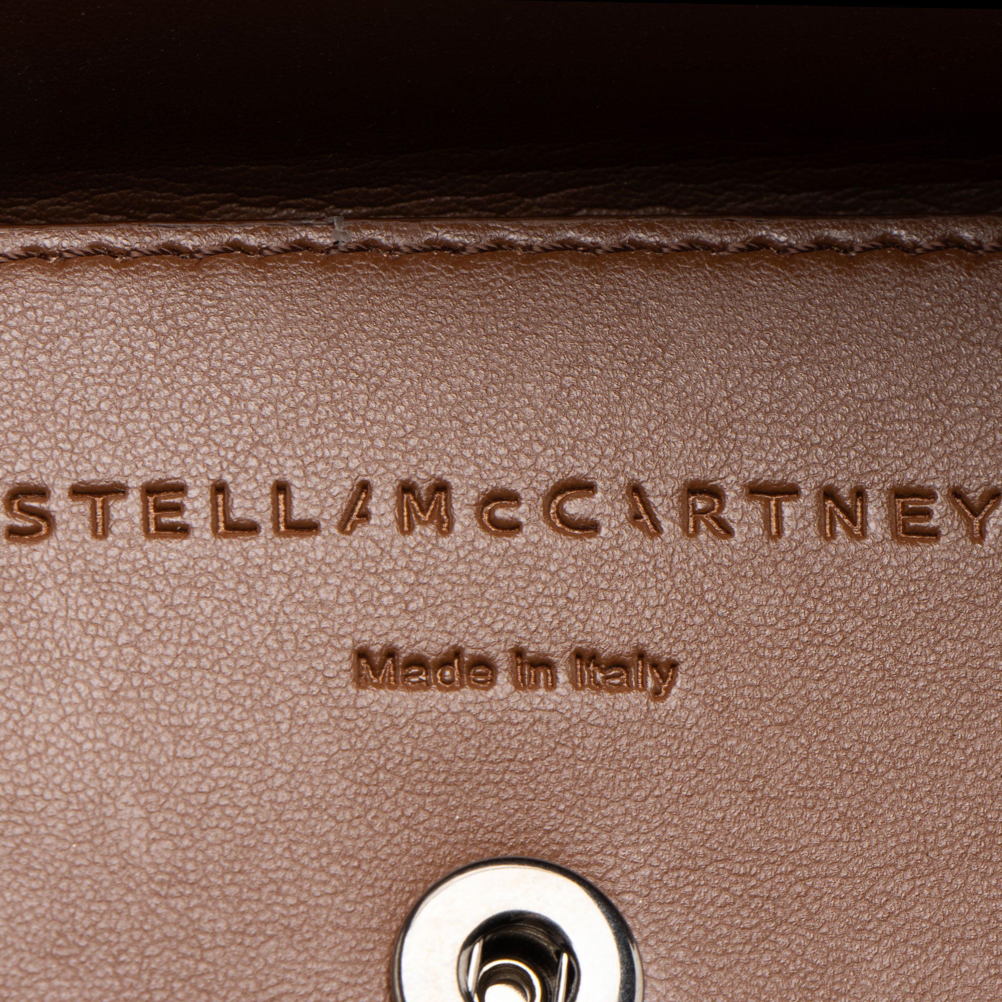 Stella McCartney Denim Logo Falabella Reversible Mini Tote