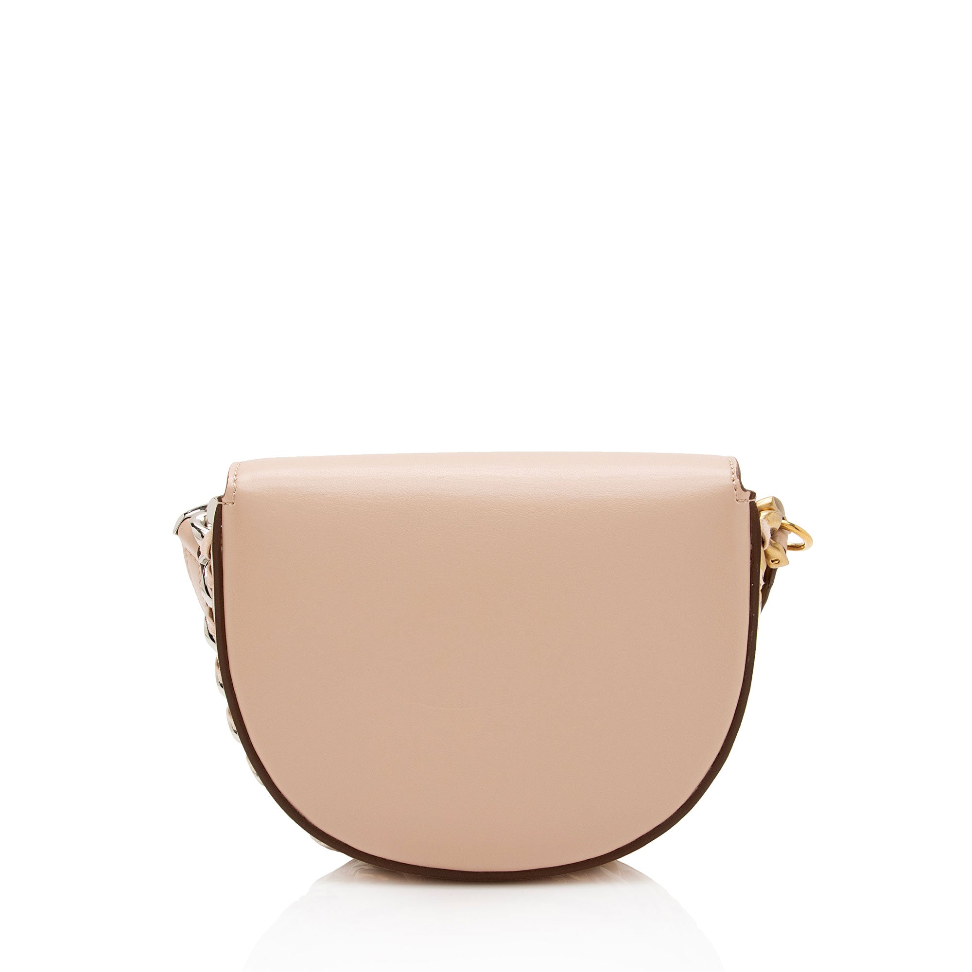 Stella McCartney Eco Alter Nappa Frayme Small Flap Shoulder Bag (SHF-Bwl3WB)
