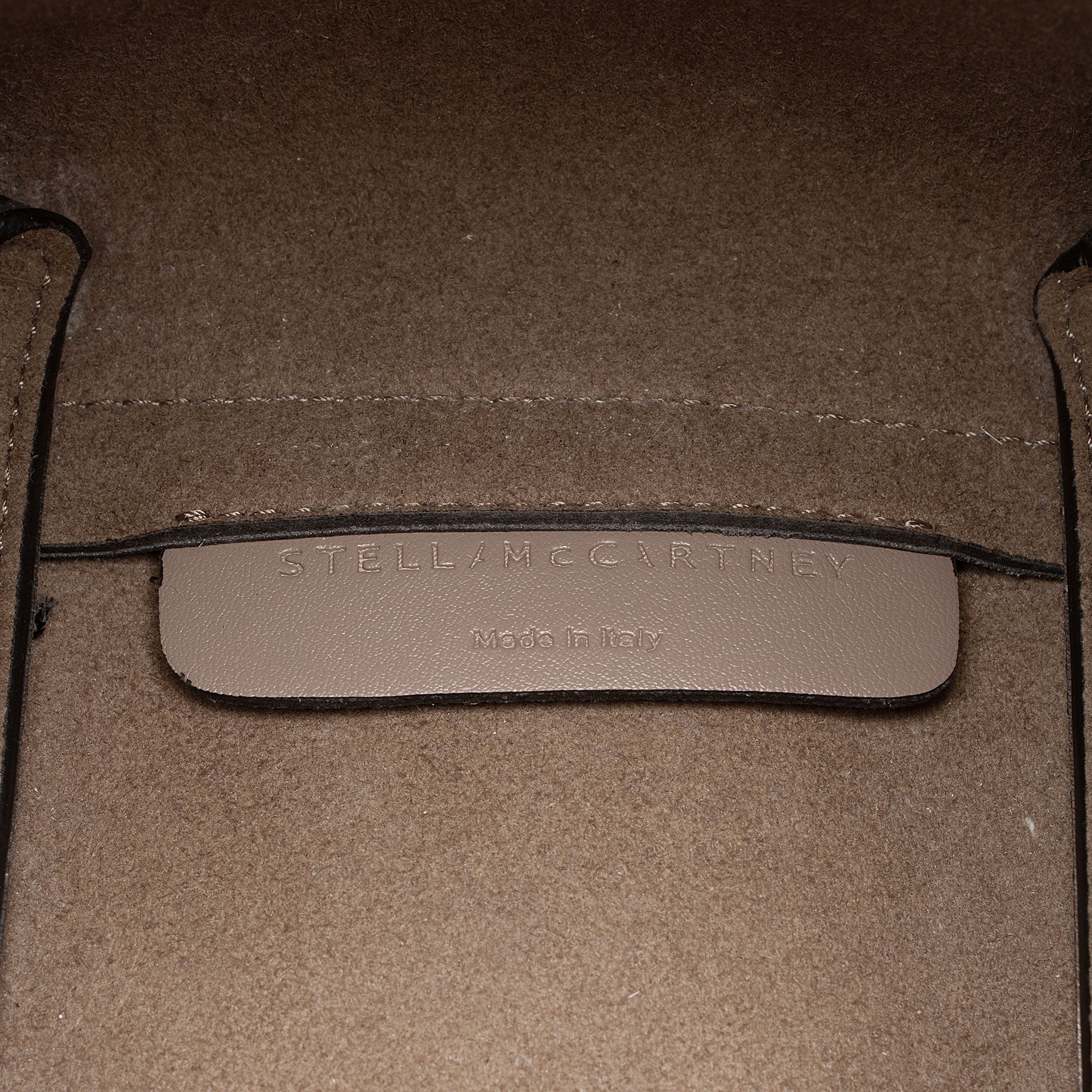 Stella McCartney Eco Alter Nappa Logo Mini Tote (SHF-vNamvC)