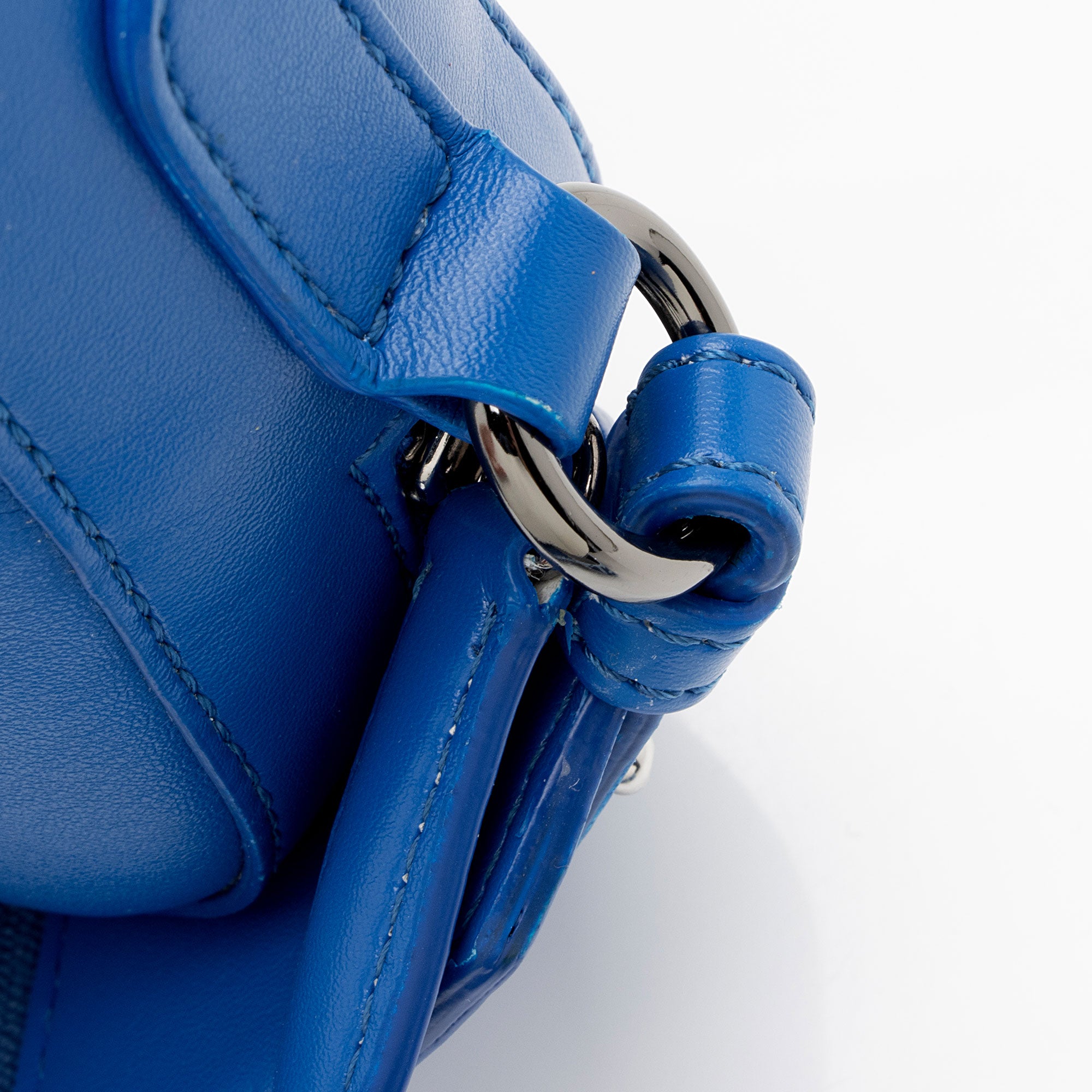 Stella McCartney Eco Alter Nappa Perforated Logo Mini Camera Bag (SHF-tw3WE1)