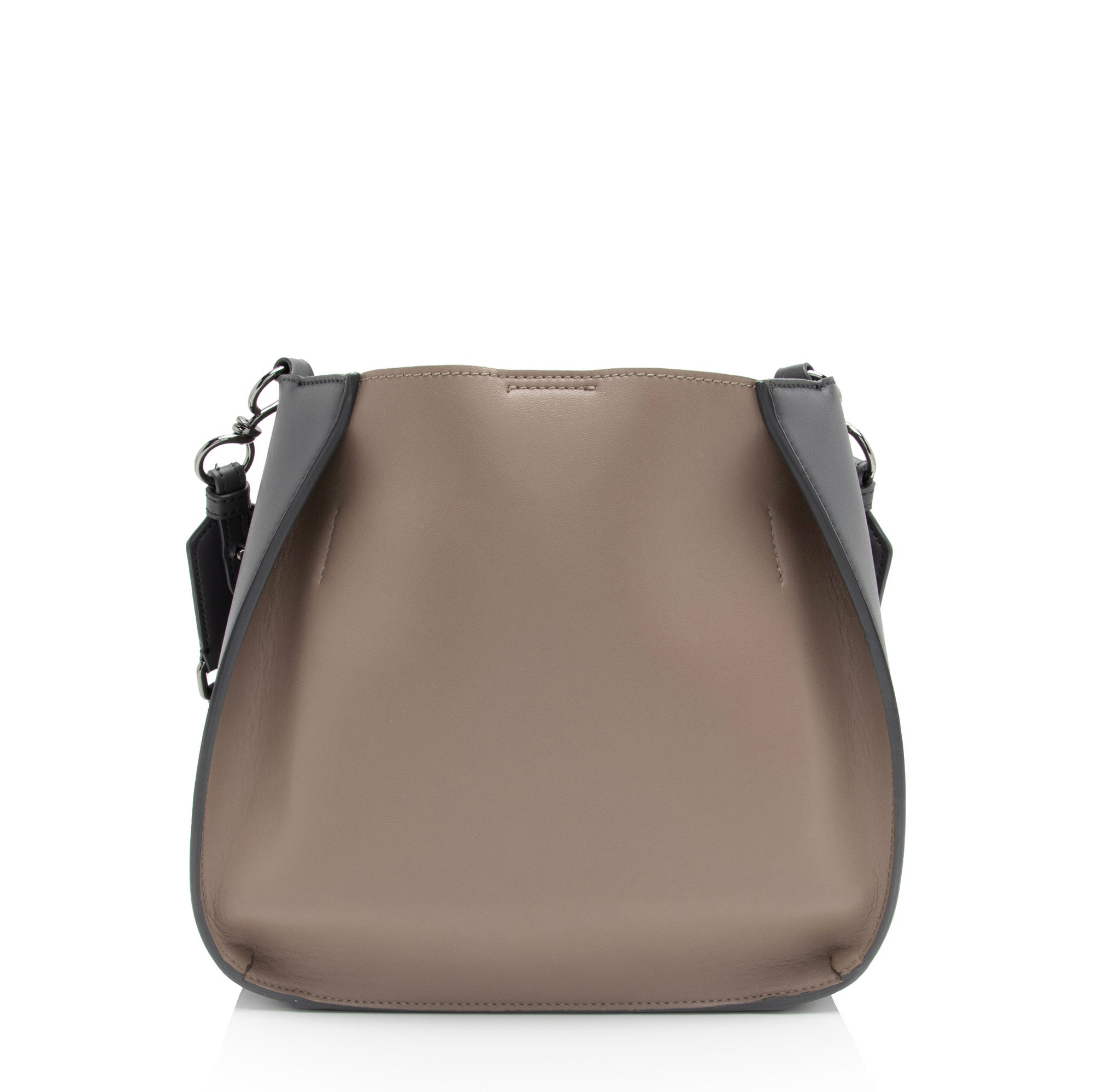 Stella McCartney Eco Alter Nappa Perforated Logo Mini Crossbody (SHF-K9g7PG)