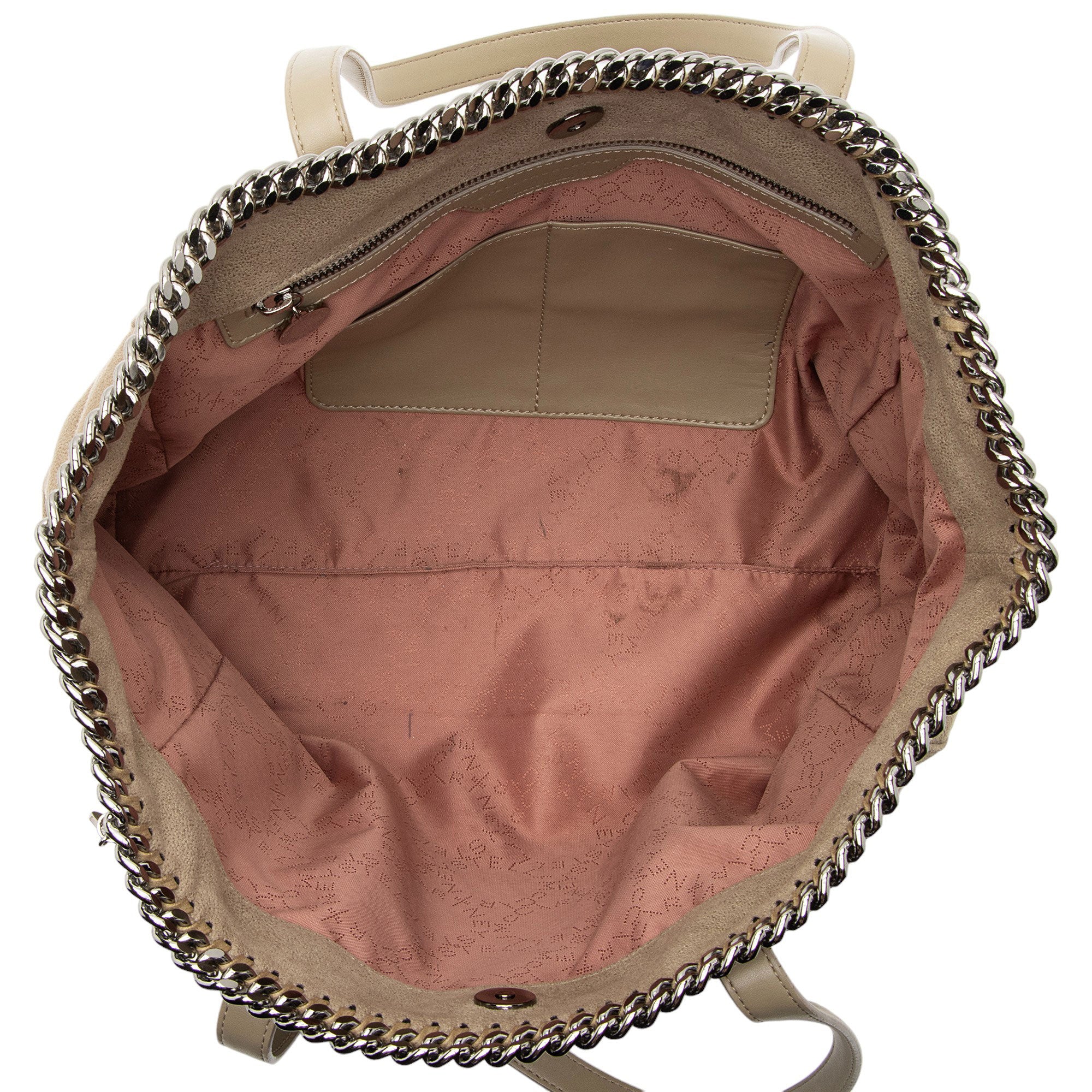 Stella McCartney Faux Leather Falabella E/W Shopping Tote
