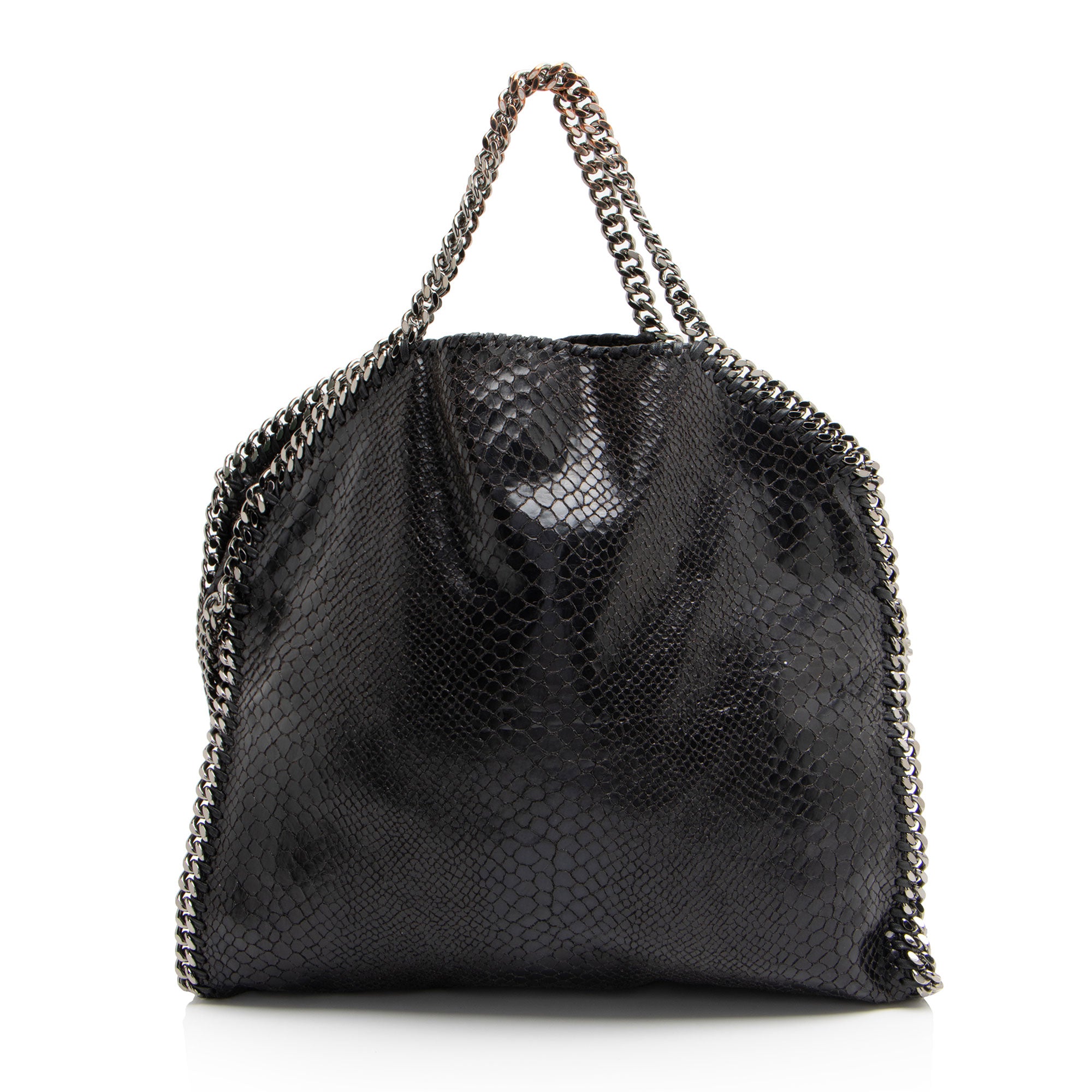 Stella McCartney Faux Python Falabella Small Tote