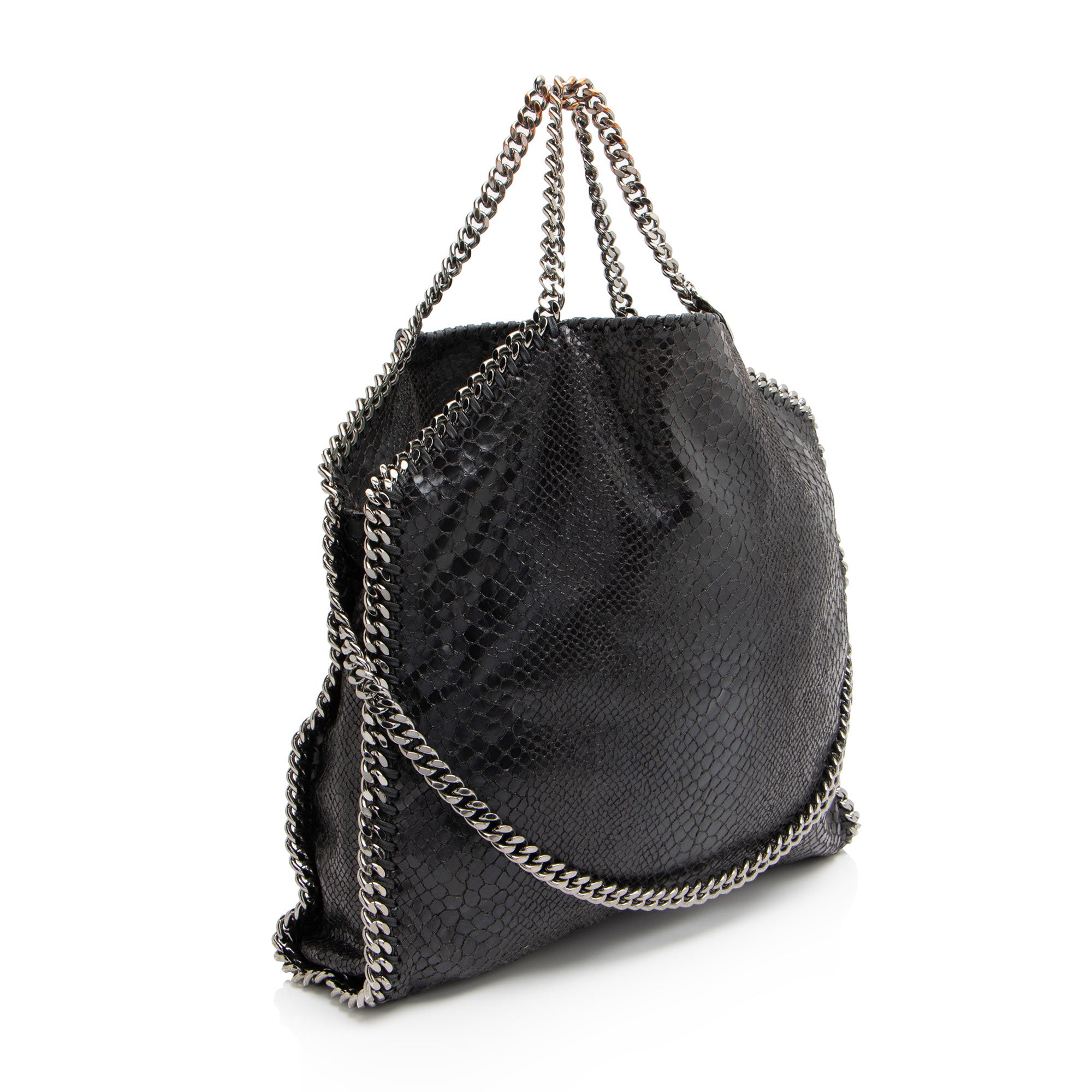 Stella McCartney Faux Python Falabella Small Tote