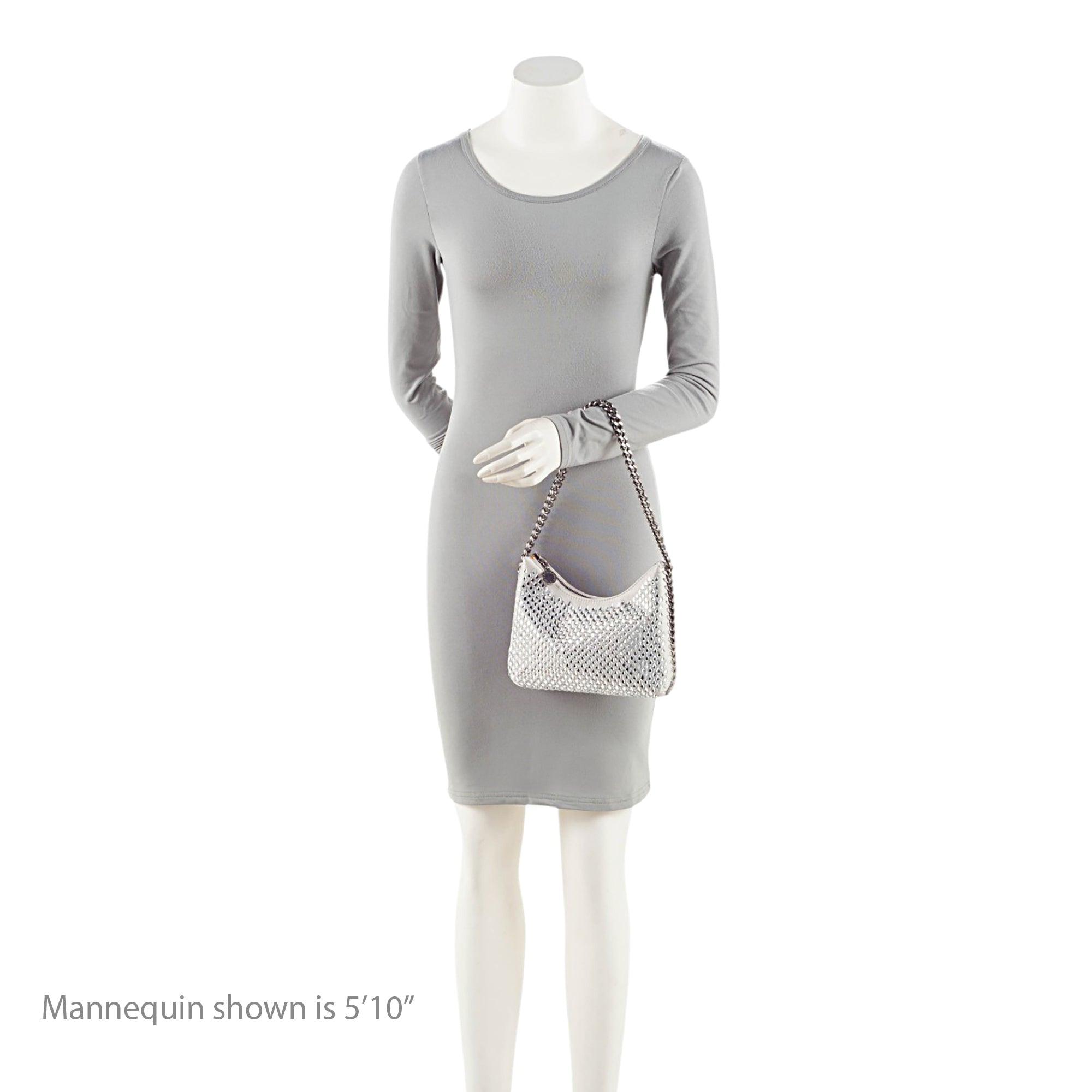 Stella McCartney Satin Crystal Falabella Mini Shoulder Bag
