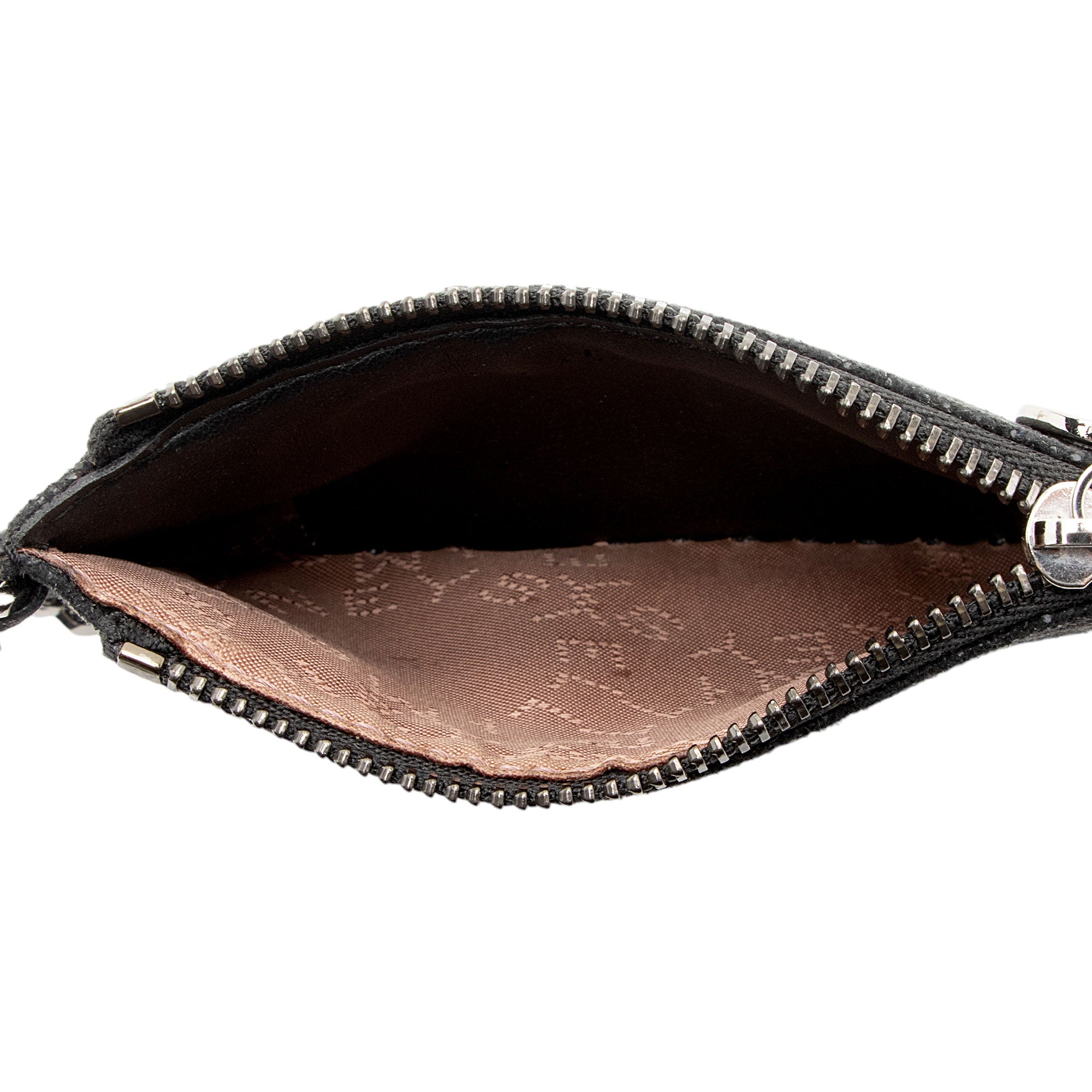 Stella McCartney Shaggy Deer Falabella Card Holder (SHF-2uI6ip)