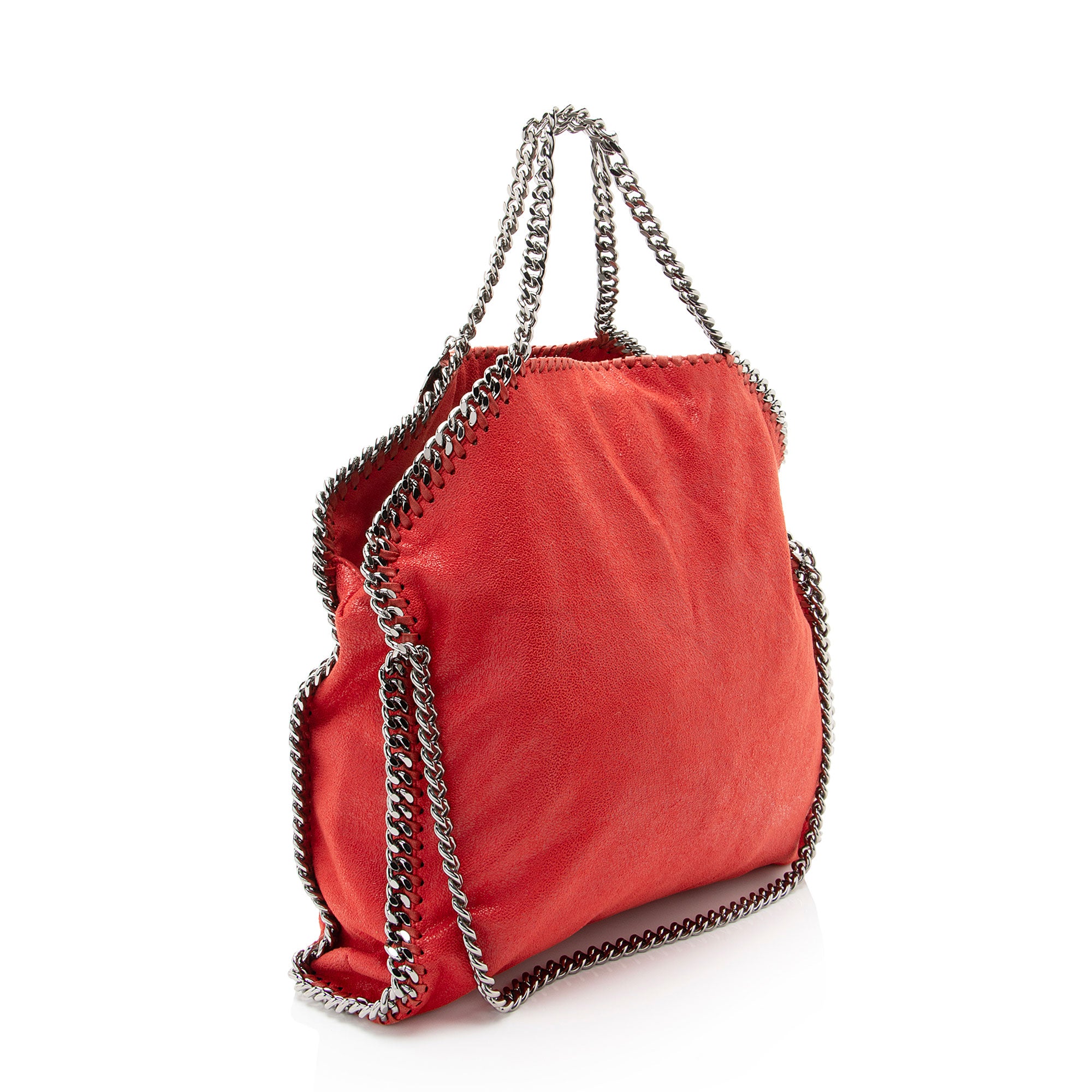 Stella McCartney Shaggy Deer Falabella Fold Over Tote (SHF-6lb6jh)