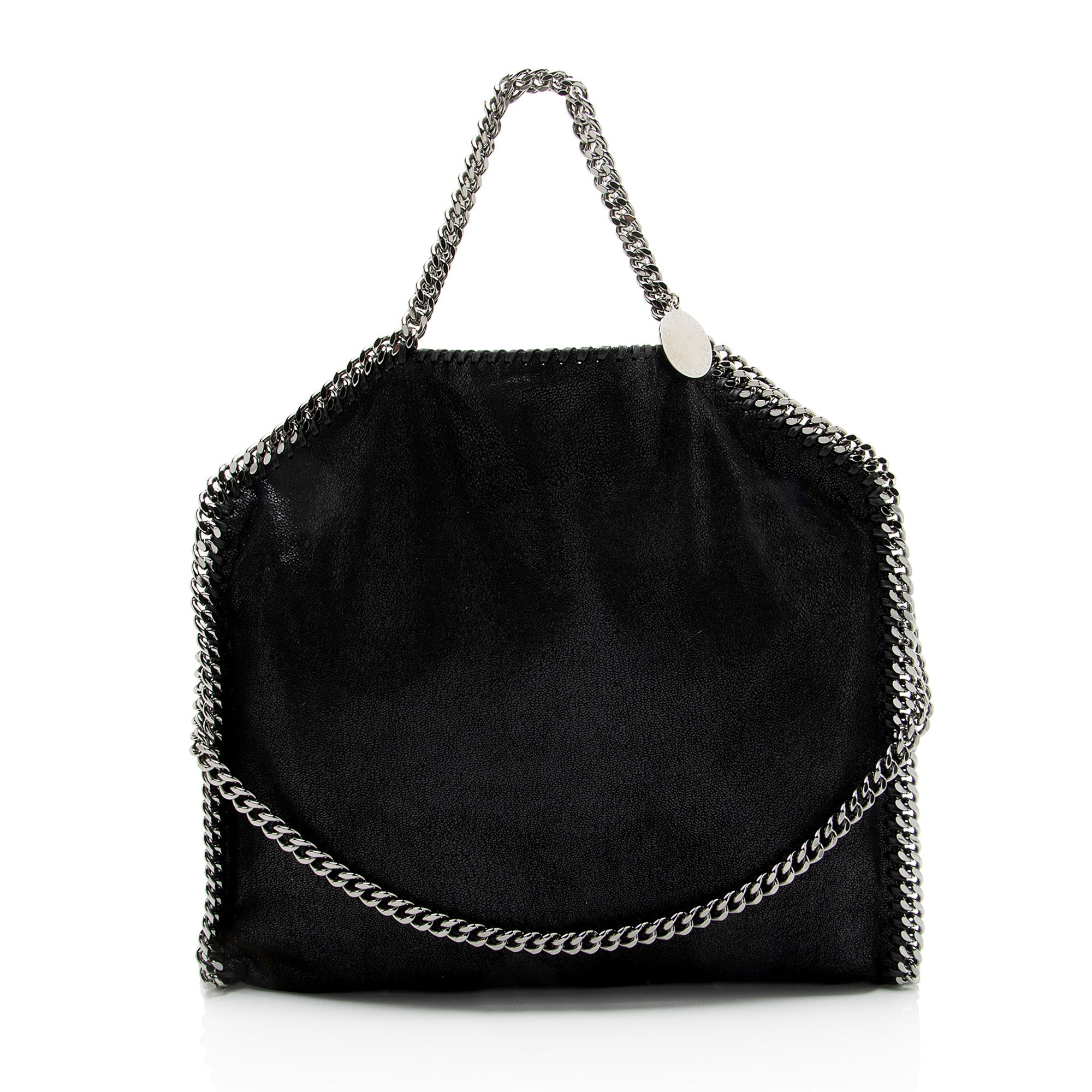 Stella McCartney Shaggy Deer Falabella Fold Over Tote