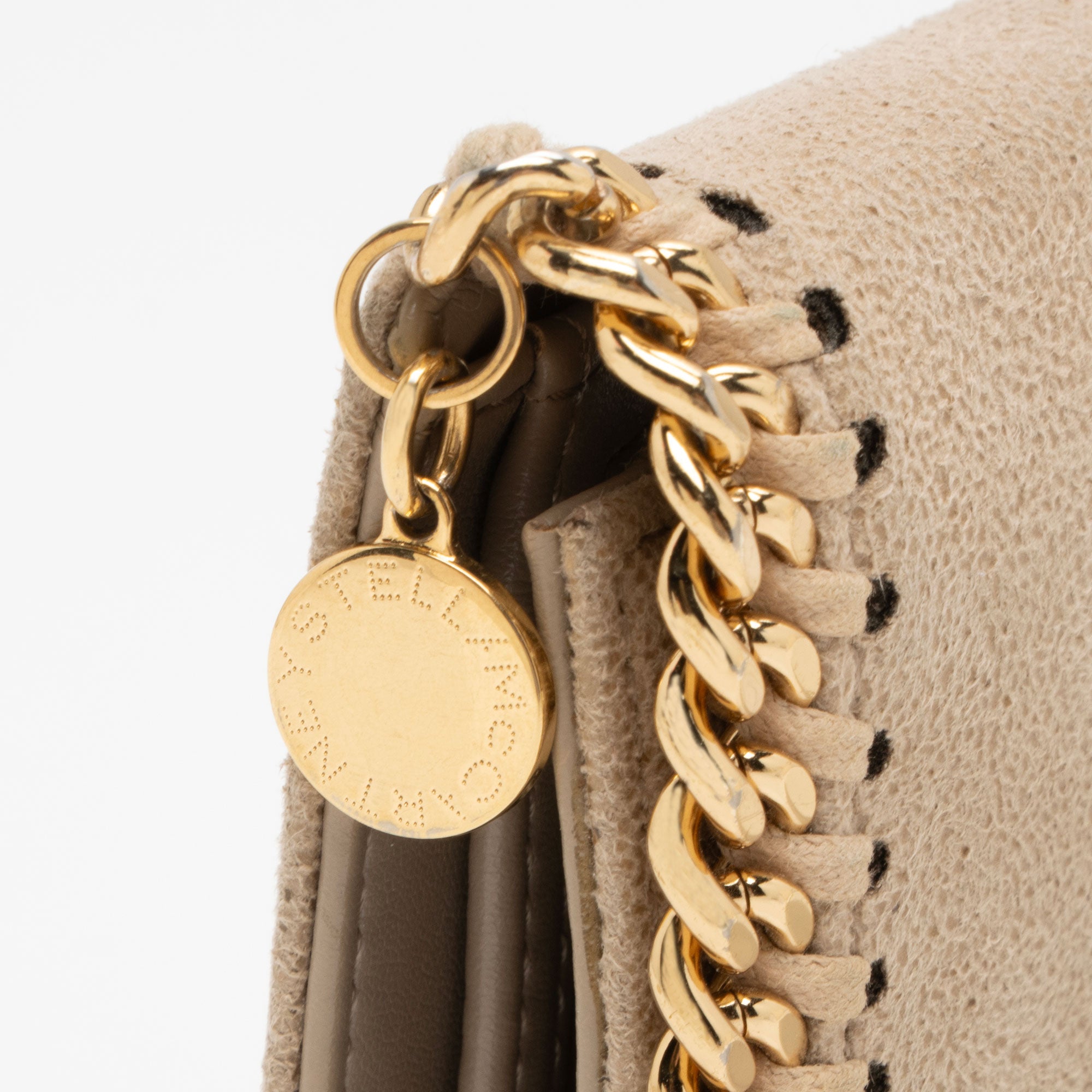 Stella McCartney Shaggy Deer Falabella Small Wallet (SHF-6DDHOc)