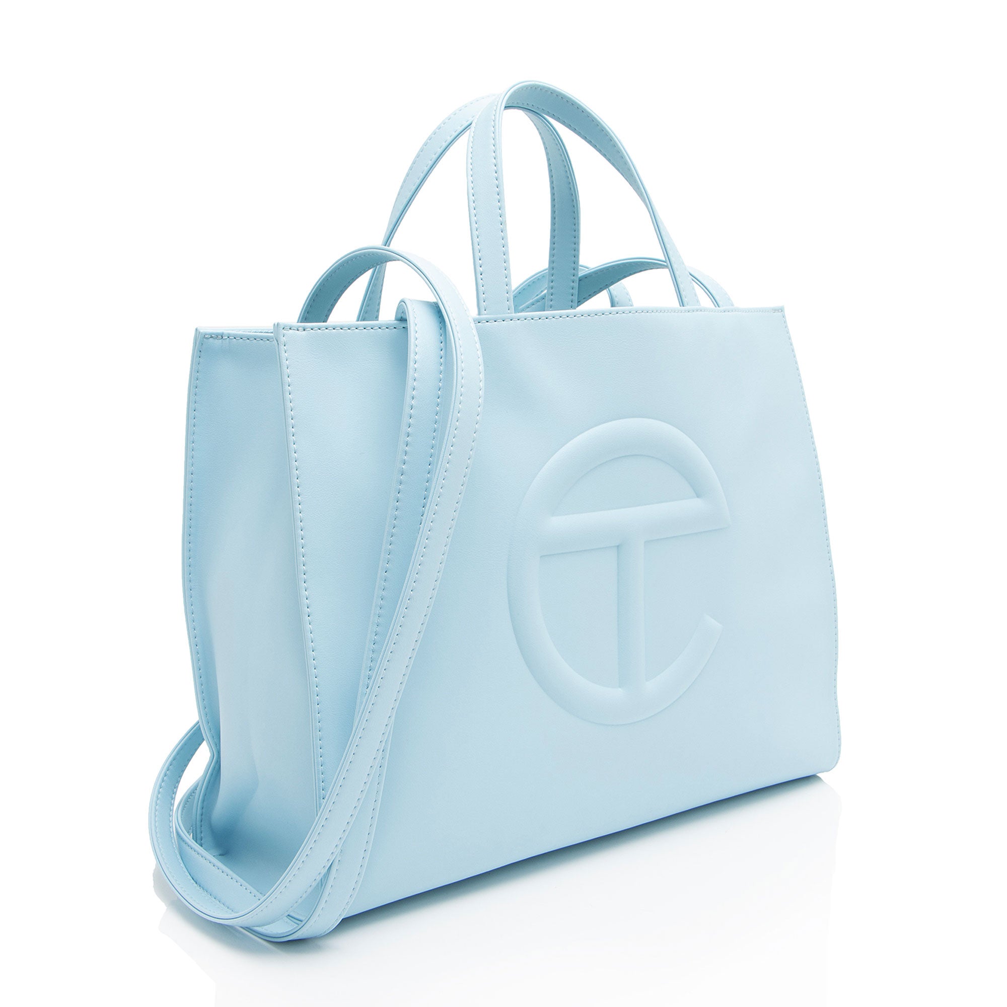 Telfar Faux Leather Medium Shopping Tote