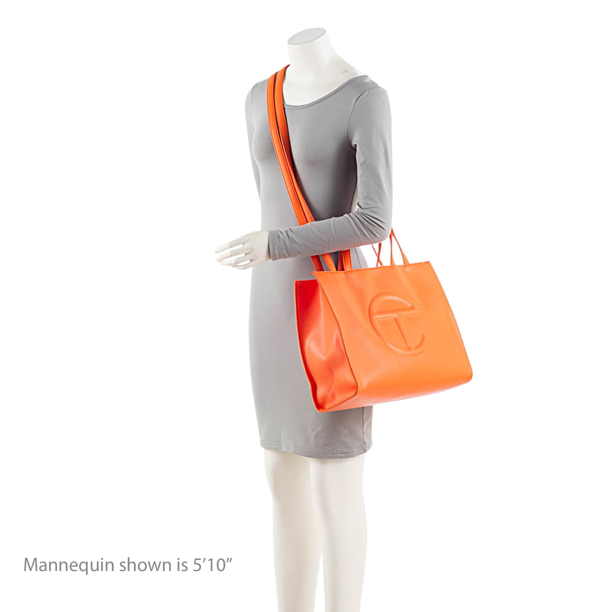 Telfar Faux Leather Medium Shopping Tote