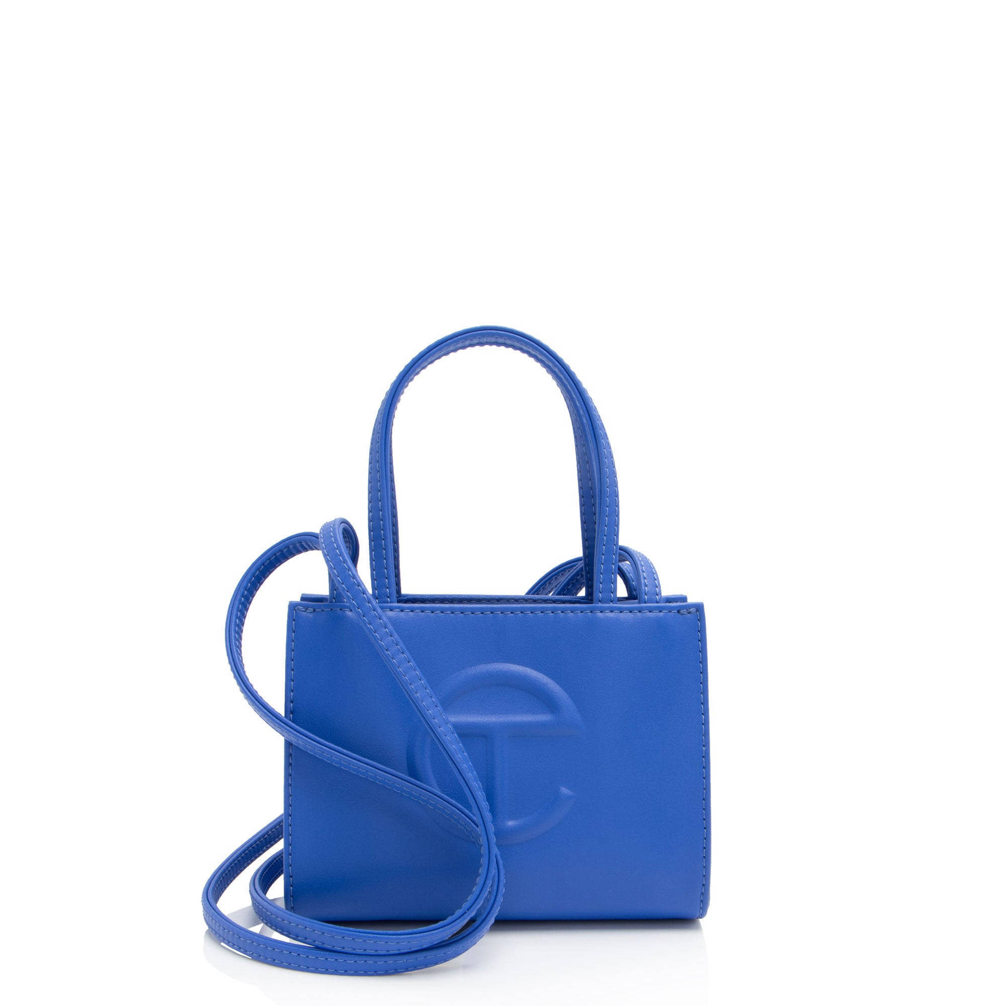 Telfar Faux Leather Small Shopping Tote (SHF-7FkIQo)