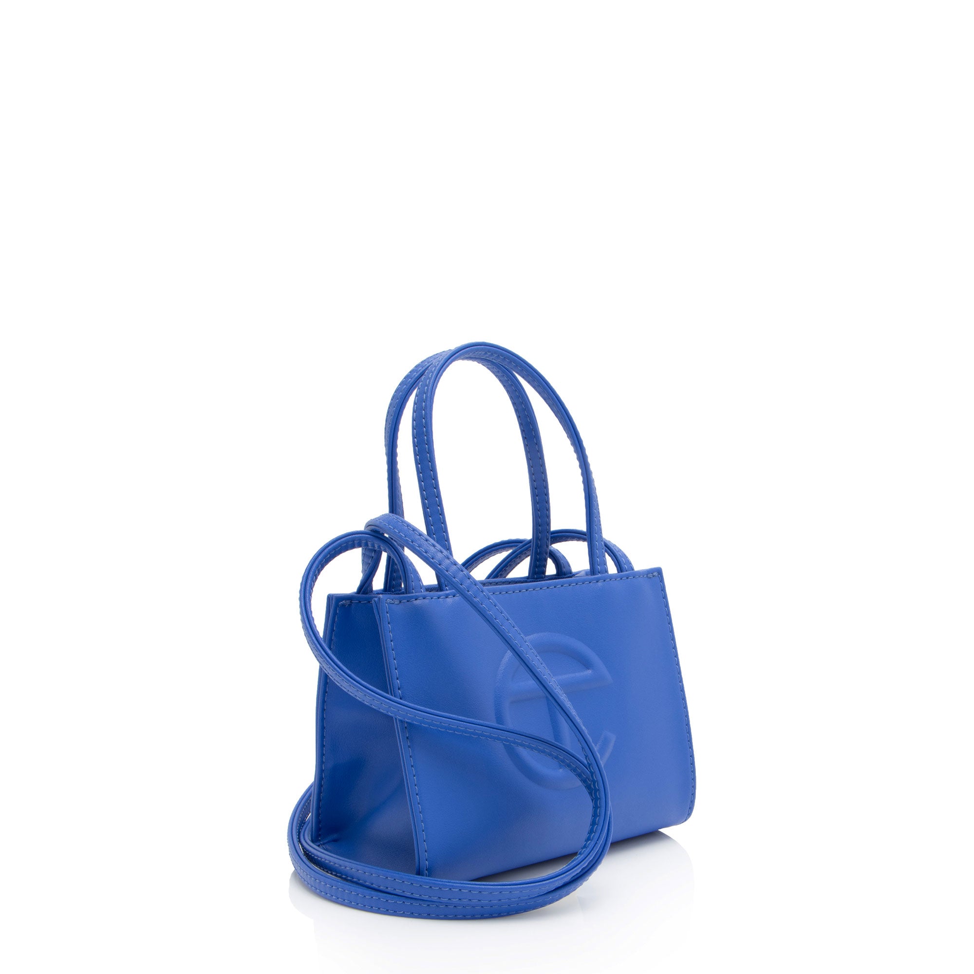 Telfar Faux Leather Small Shopping Tote (SHF-7FkIQo)