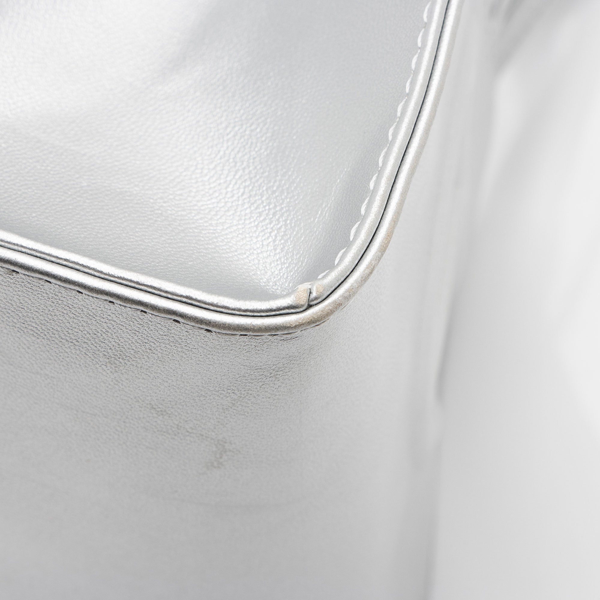 Telfar Metallic Faux Leather Small Shopping Tote (SHF-FJiHqF)