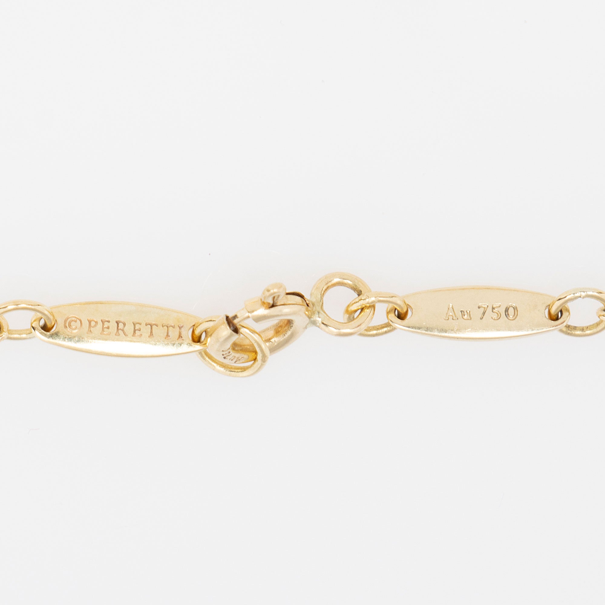 Tiffany & Co. Elsa Peretti 18k Gold Bean 9mm Bracelet