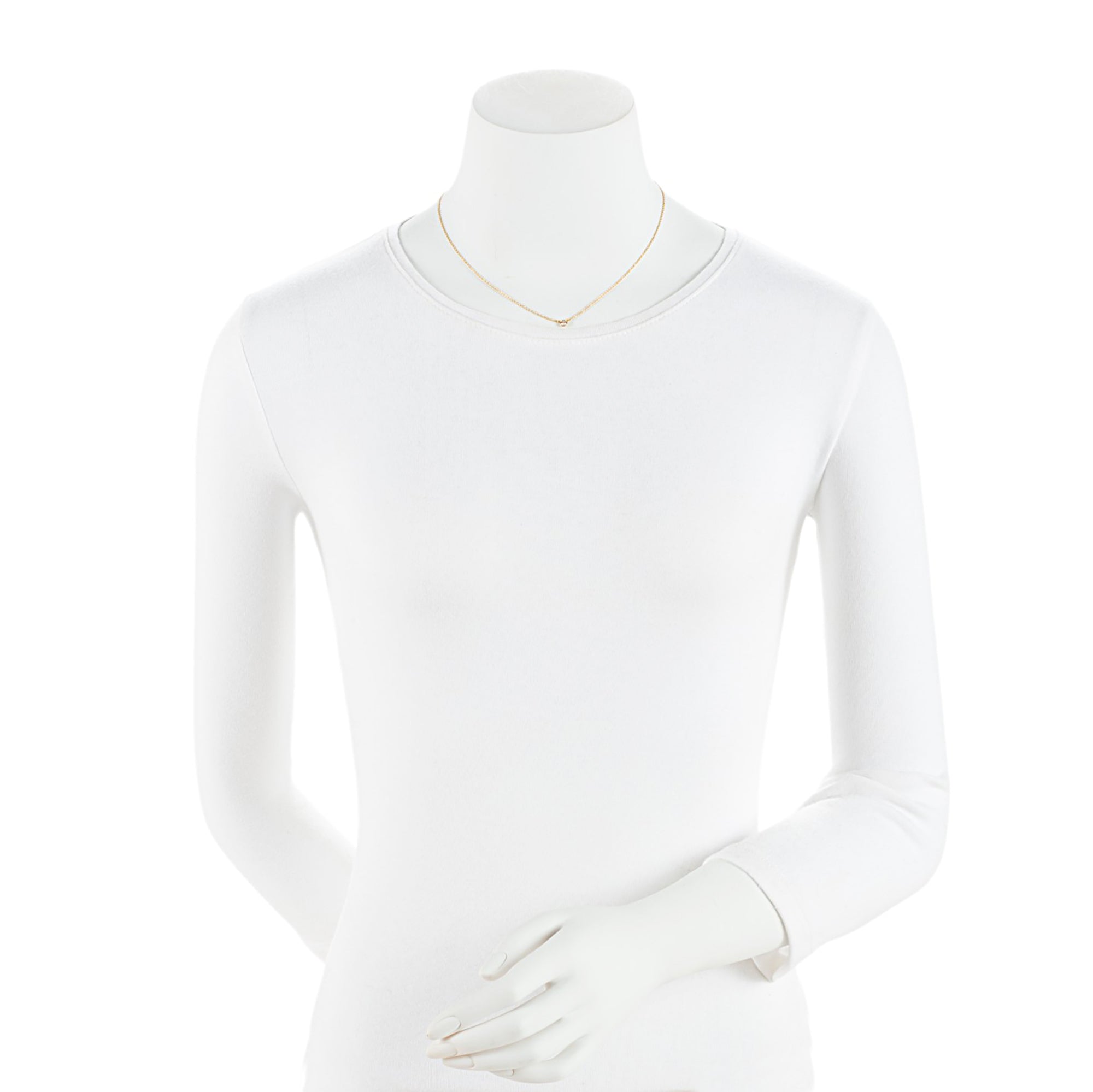 Tiffany & Co. 18k Gold Diamonds By The Yard Necklace (SHF-gWwcxF)