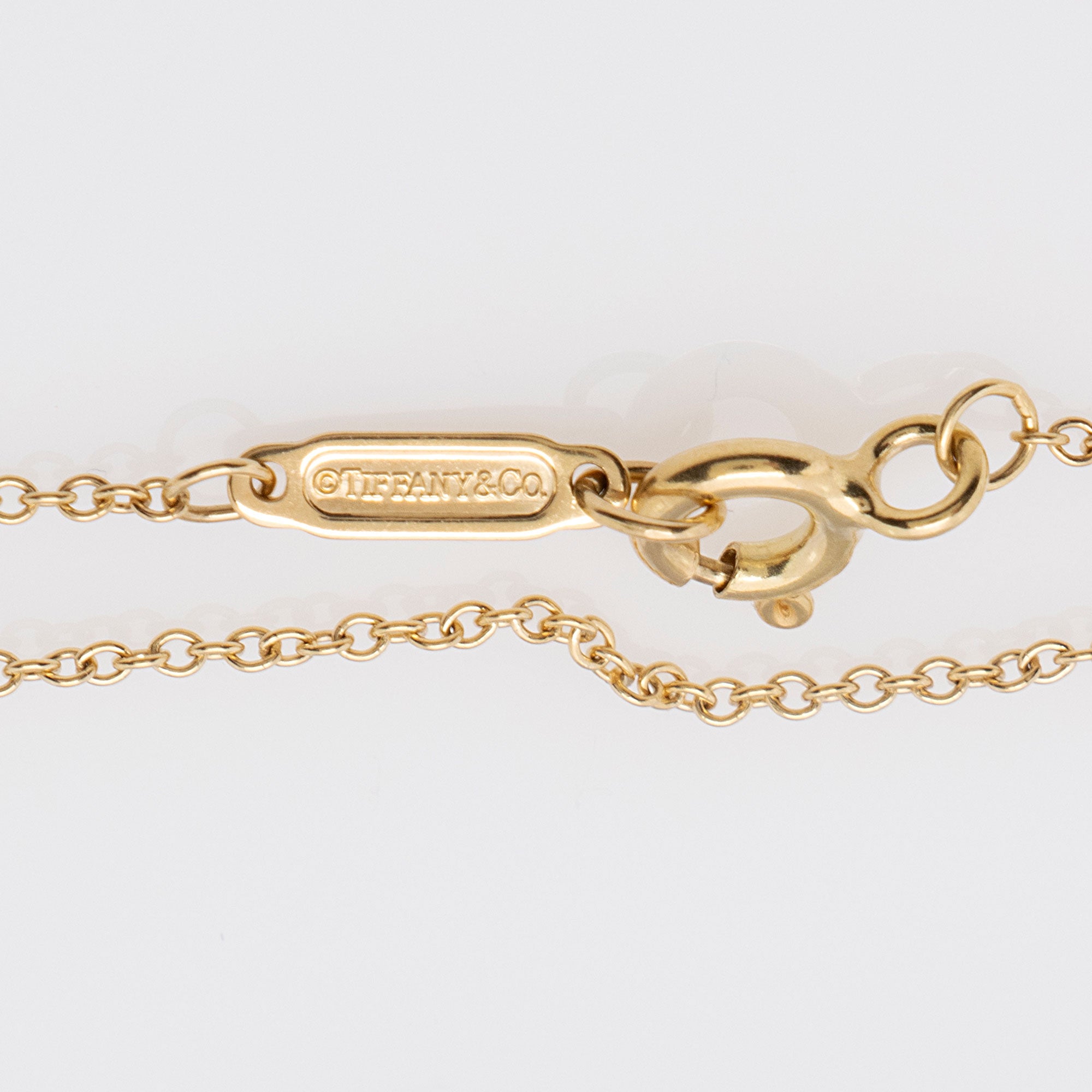 Tiffany & Co. 18k Gold 1837 Interlocking Circles Necklace (SHF-swkXsM)
