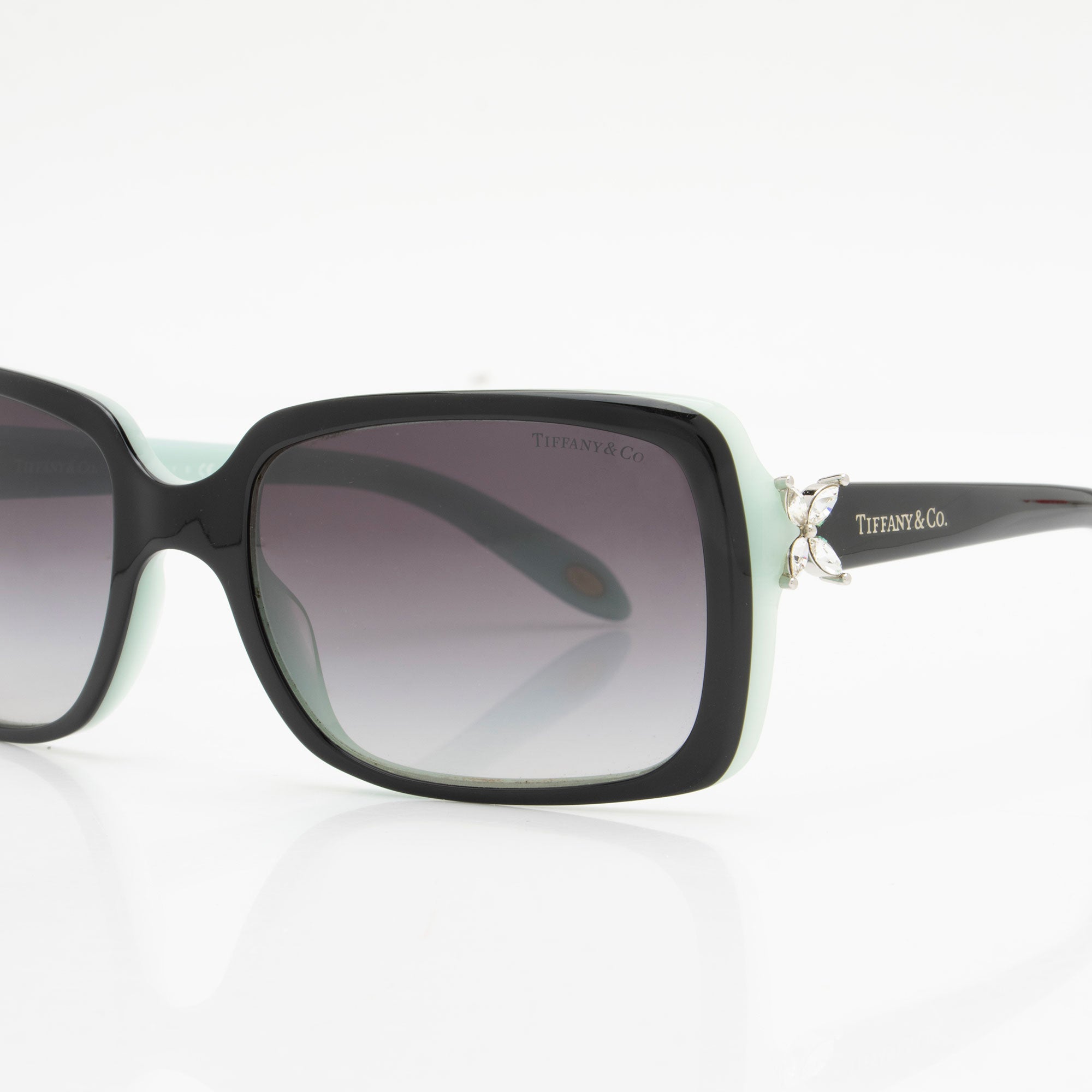 Tiffany & Co. Crystal Rectangular Sunglasses