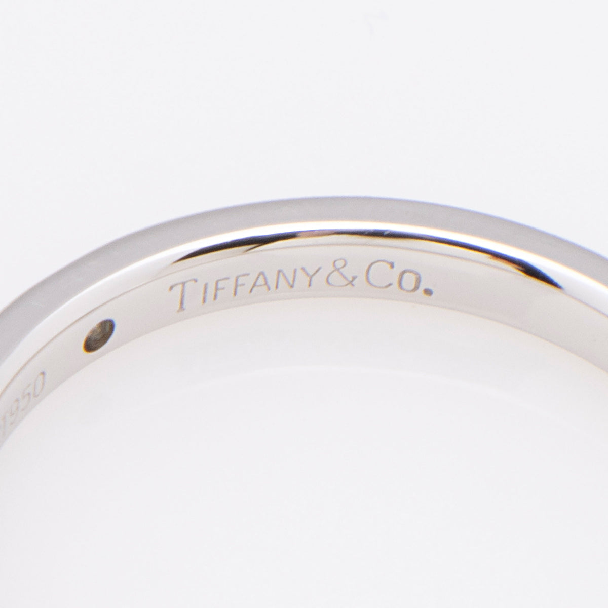 Tiffany & Co. Elsa Peretti Platinum Diamond Ring - Size 8