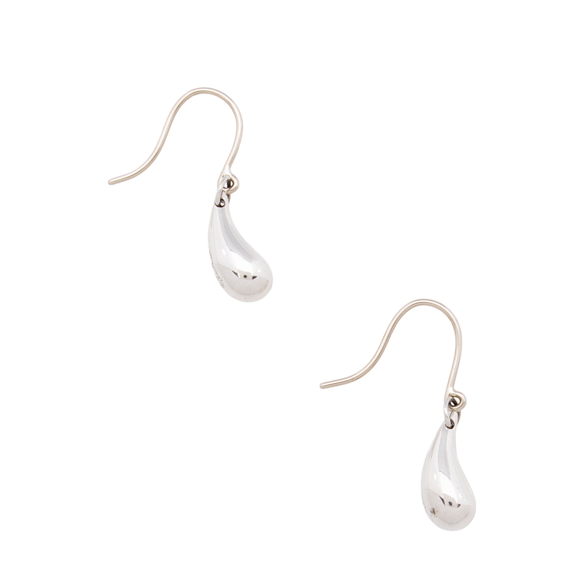 Tiffany & Co. Elsa Peretti Sterling Silver Teardrop Earrings