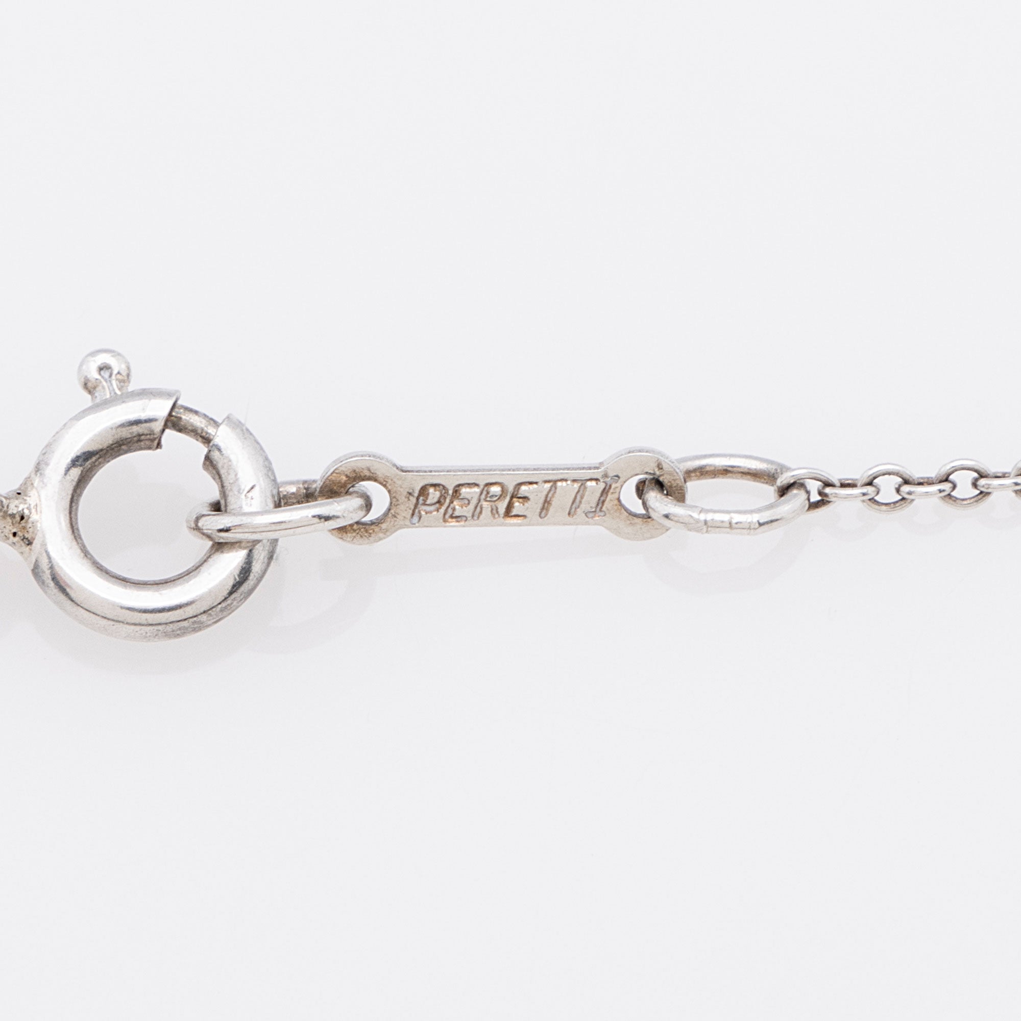 Tiffany & Co. Elsa Peretti Sterling Silver Teardrop Necklace