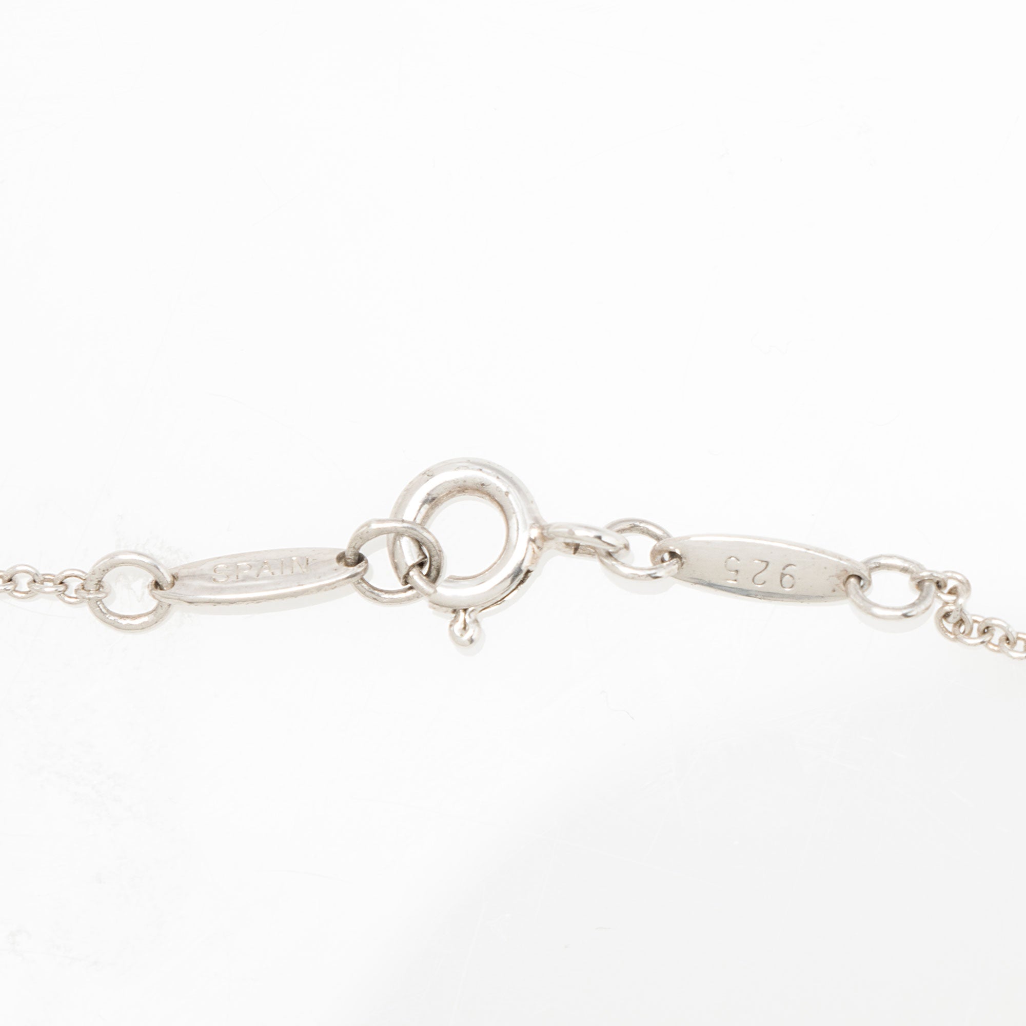 Tiffany & Co. Elsa Peretti Sterling Silver Teardrop Necklace